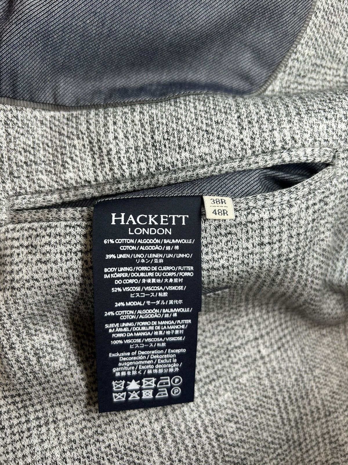Hackett HACKETT MAYFAIR SPORTCOAT Size 38R - 11 Thumbnail