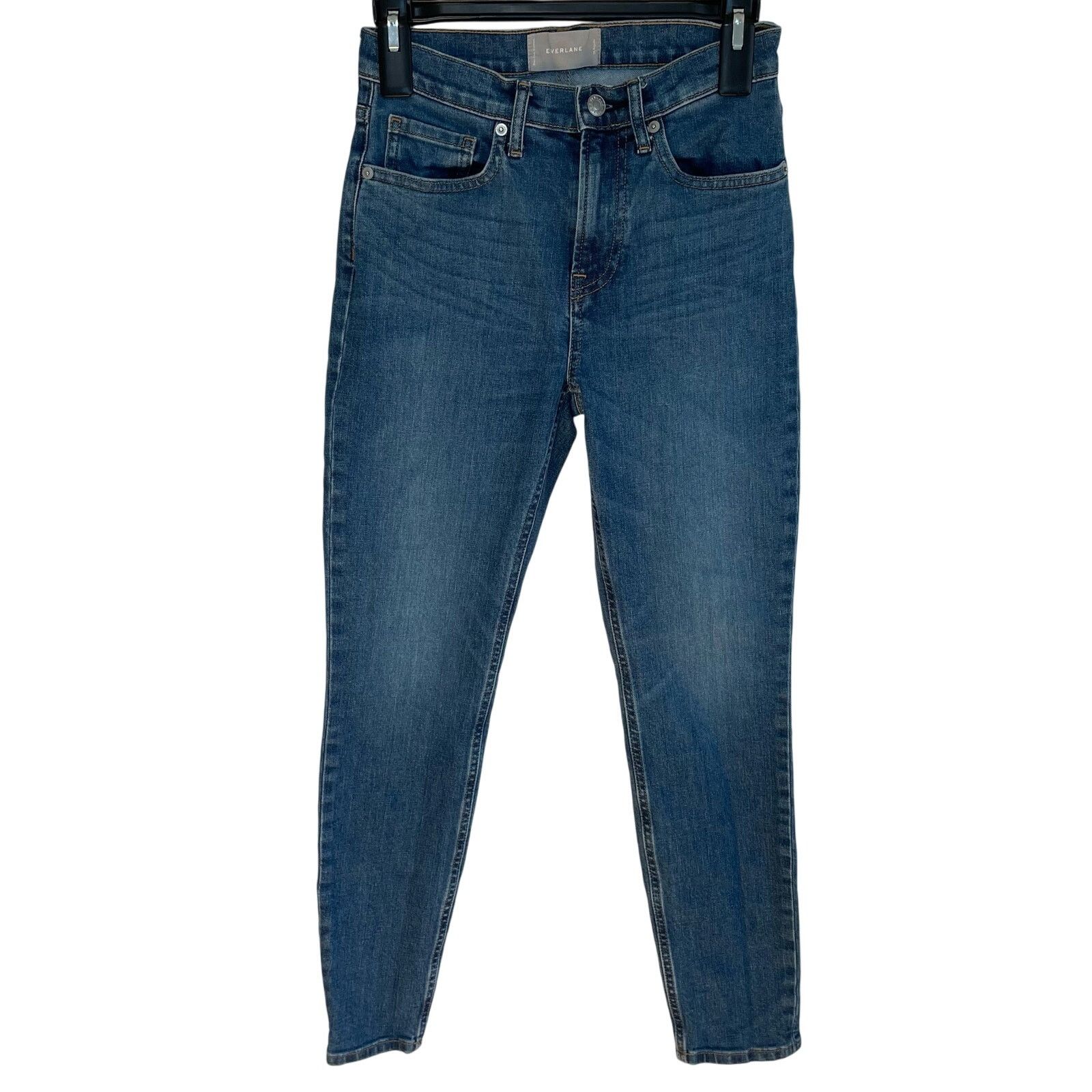 Everlane Everlane Skinny Jeans 26R Womens Casual Denim High Rise Size 26" / US 2 / IT 38 - 1 Thumbnail