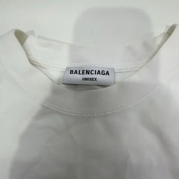 Balenciaga Balenciaga SS22 Logo Print Casual T-Shirt 0079-2507 Size M / US 6-8 / IT 42-44 - 5 Thumbnail