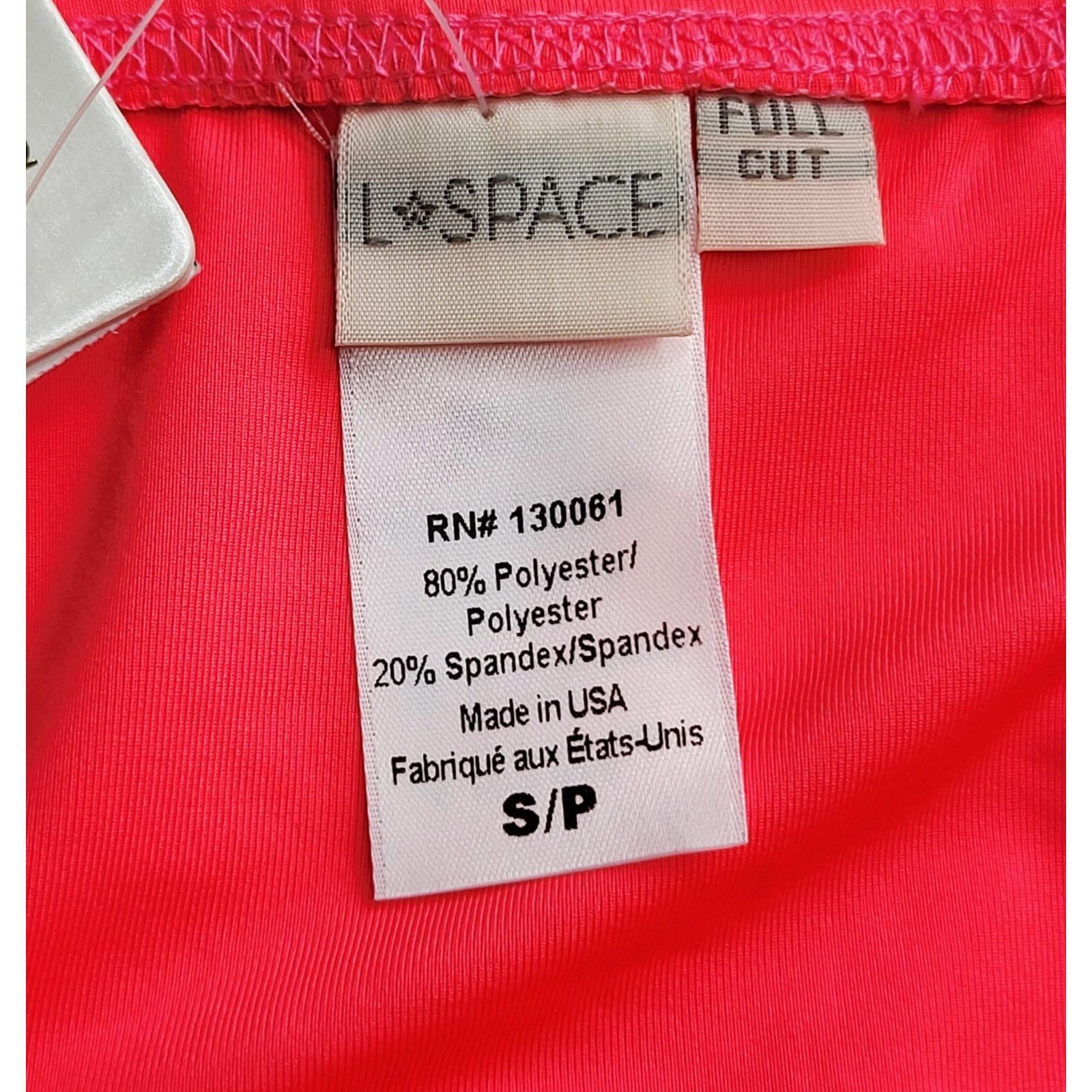 Other NWT L*Space SET Lynne Top Estella Bikini Bottom Neon Pink S Size S / US 4 / IT 40 - 10 Thumbnail