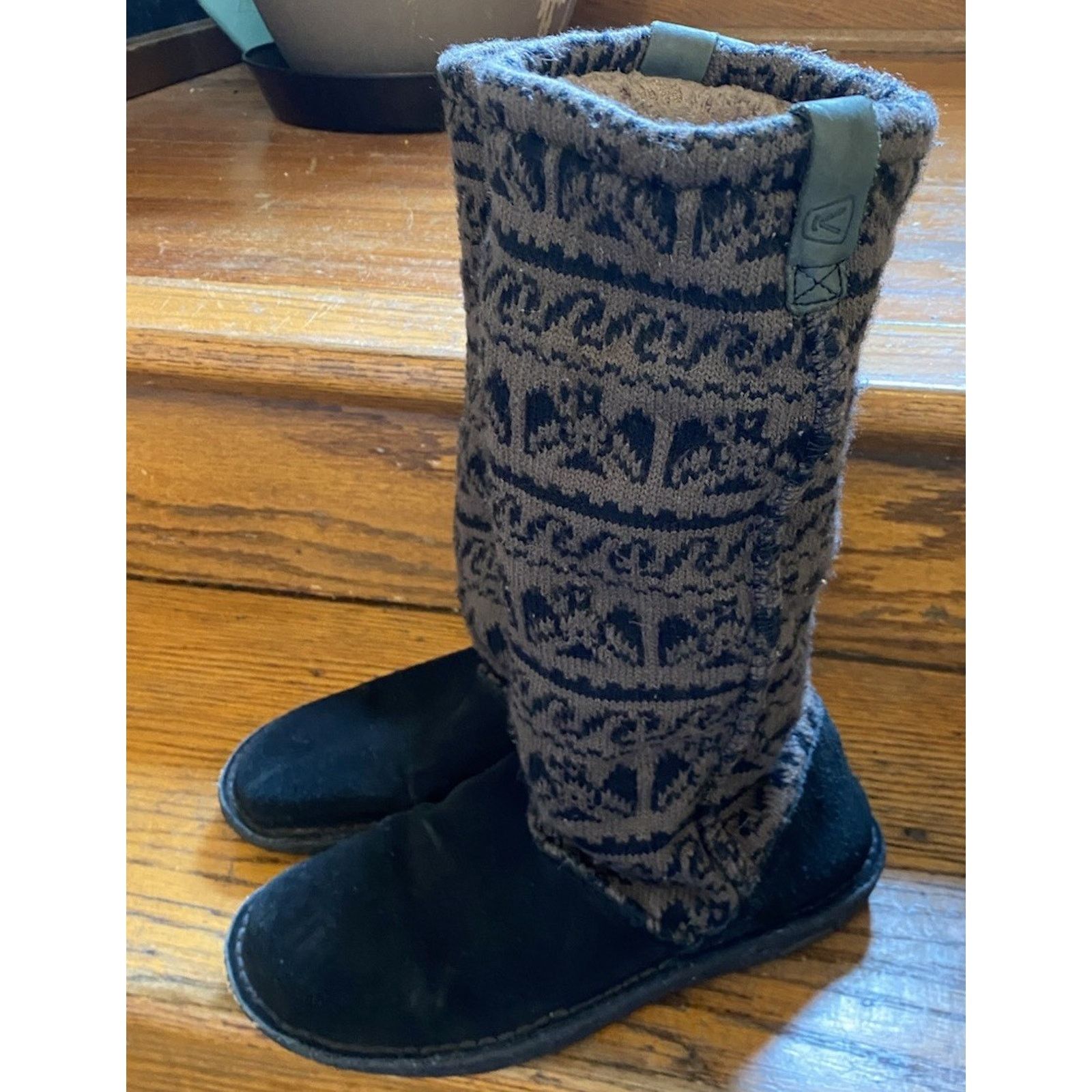 KEEN KEEN Tall Knit Brown Boots Women’s 6.5 Winter Shoes Size US 6.5 / IT 36.5 - 1 Thumbnail