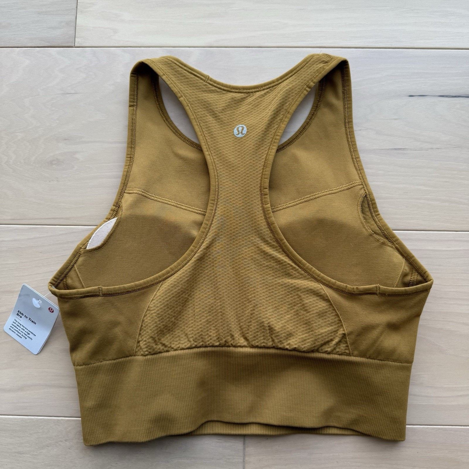 Lululemon Lululemon EBB to Train Bra 6 Dark Khaki Yoga Vent Surge Size M / US 6-8 / IT 42-44 - 6 Thumbnail