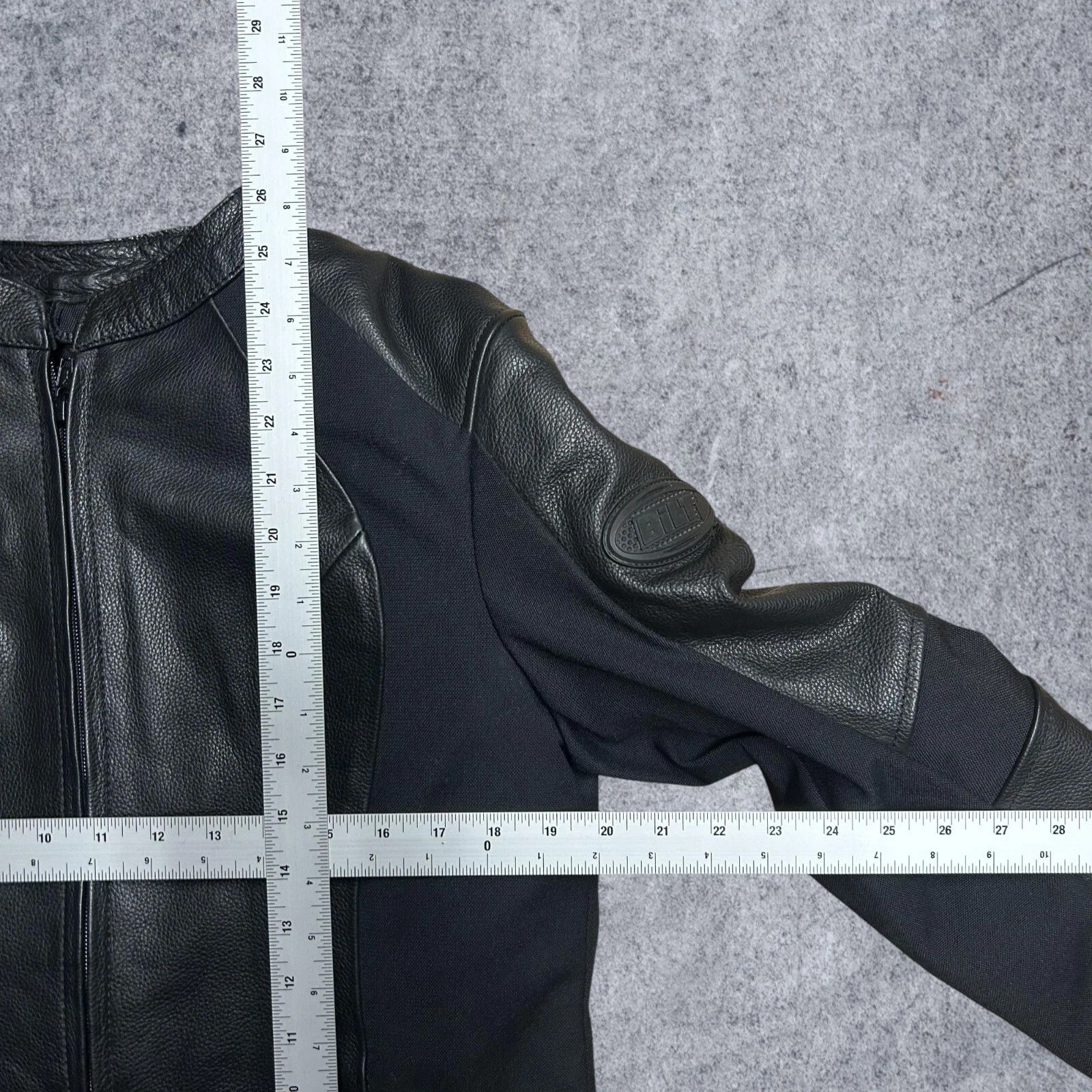 Vintage Bilt Women Black Leather Full Zip Padded Rose Motorcycle Jac Size US S / EU 44-46 / 1 - 7 Thumbnail