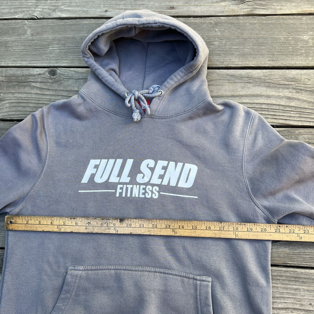 Full Send Full Send Fitness Gray Hoodie Size Small Size US S / EU 44-46 / 1 - 3 Thumbnail
