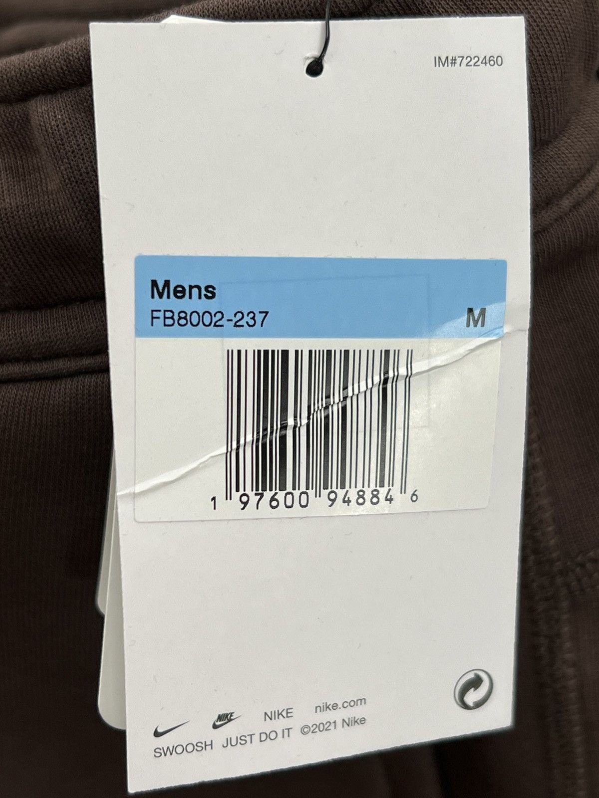 Nike Nike Tech Fleece Baroque Brown Joggers Medium FB8002-237 Size US 34 / EU 50 - 4 Thumbnail
