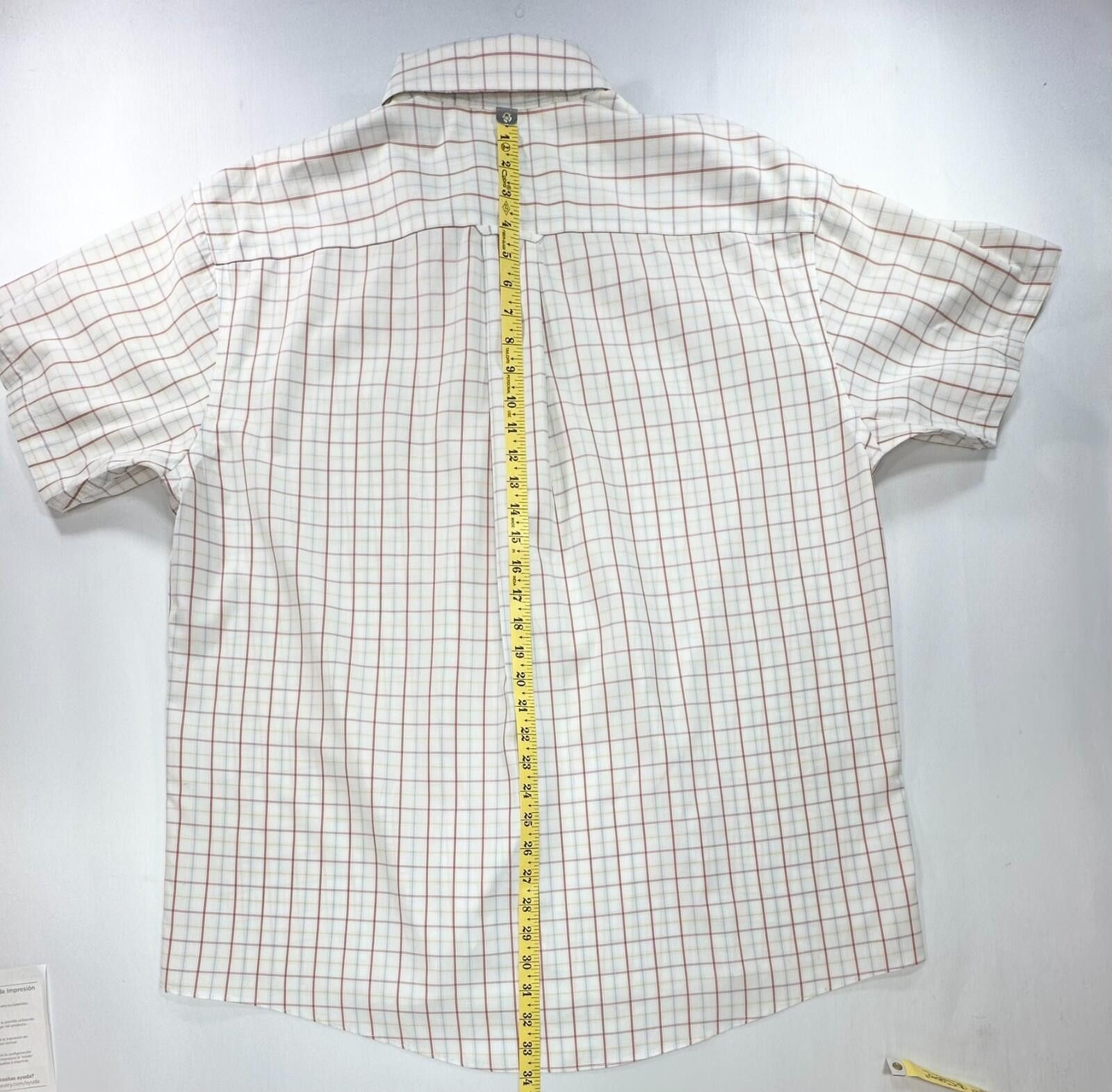 Orvis Orvis Striped Short Sleeve Cotton Oxford Brown Mens XL Size US XL / EU 56 / 4 - 3 Thumbnail