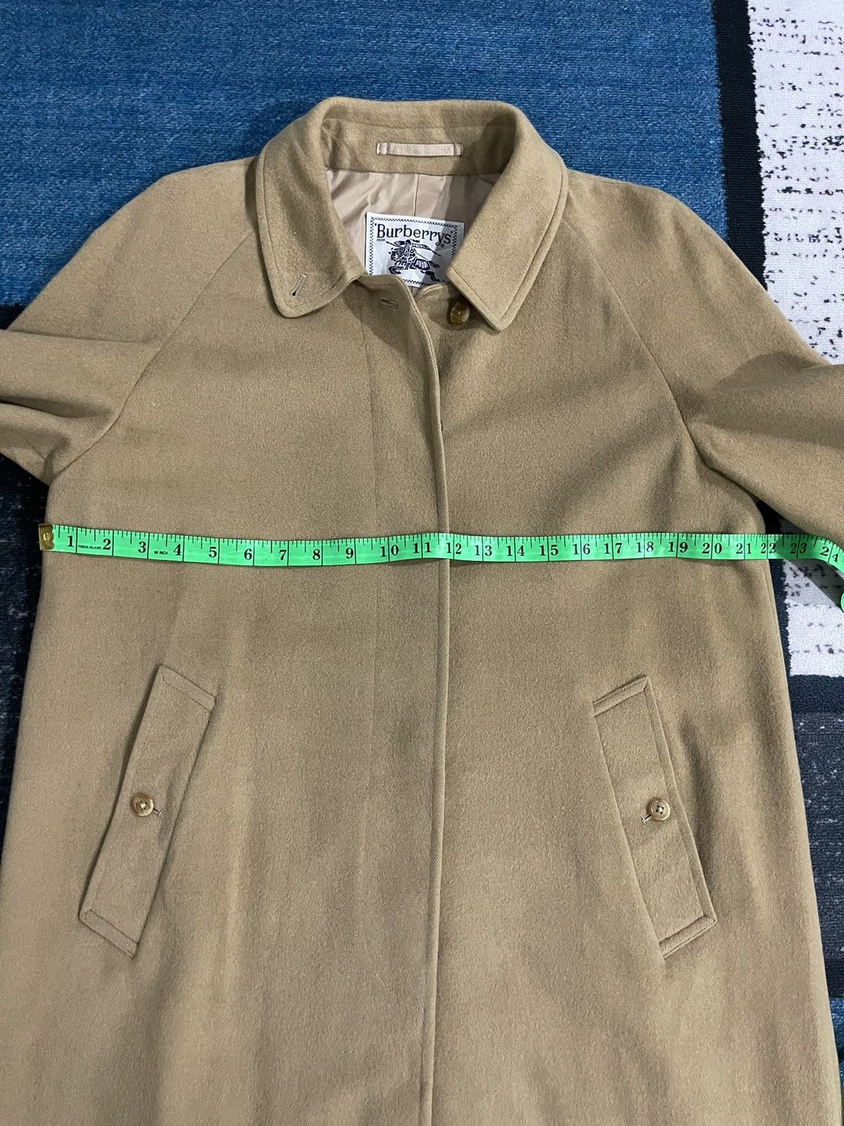 Burberry × Vintage Vintage Burberrys Wool Long Jacket Size US L / EU 52-54 / 3 - 18 Thumbnail