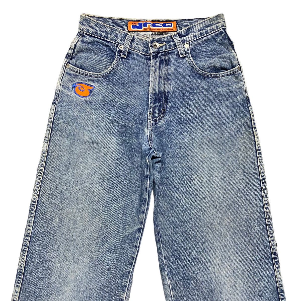 JNCO Vintage 90s JNCO Roomy Girlie Stuff Bottom Opening Pants Size 26" / US 2 / IT 38 - 3 Thumbnail