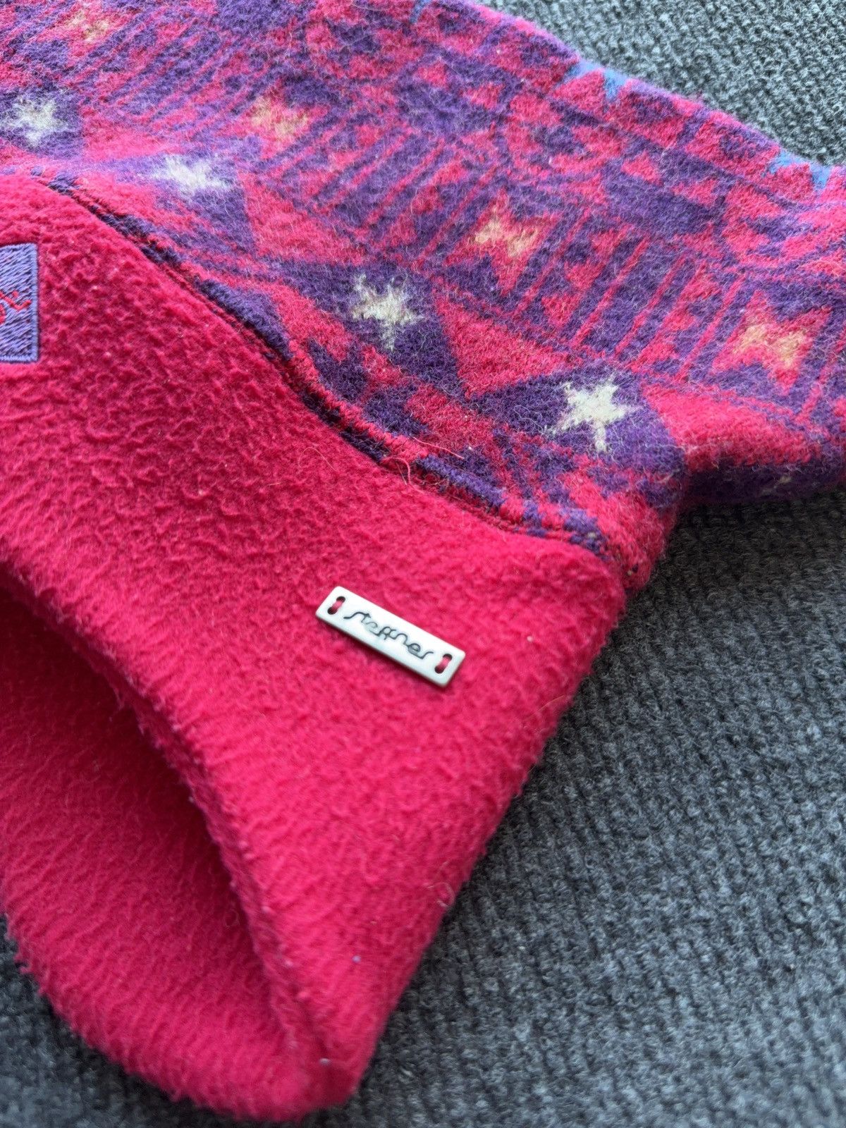 Japanese Brand Retro Vintage Steffner Fleece Ski Hat Ear Flap Winter Beanie Size ONE SIZE - 3 Thumbnail