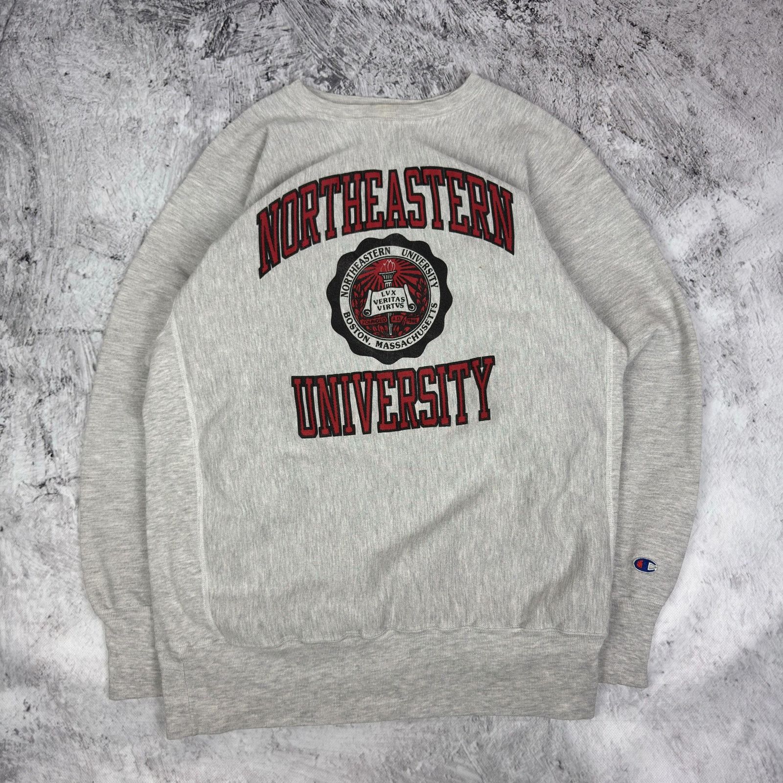 Champion Champion Reverse Weave Northeastern University Sweatshirt Size US XXL / EU 58 / 5 - 1 Thumbnail