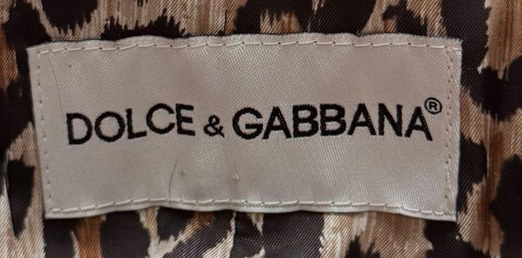 Dolce & Gabbana Dolce & Gabbana Fur Coat Leopard Lining Size US S / EU 44-46 / 1 - 8 Thumbnail