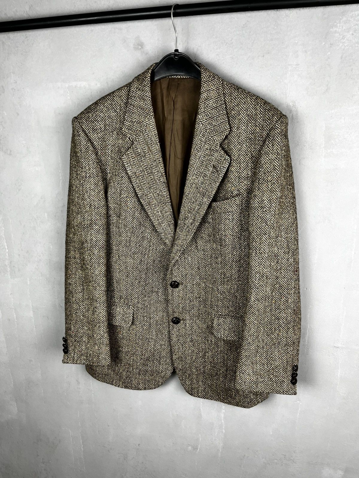 Harris Tweed Harris Tweed blazer jacket vintage Size 40R - 1 Thumbnail