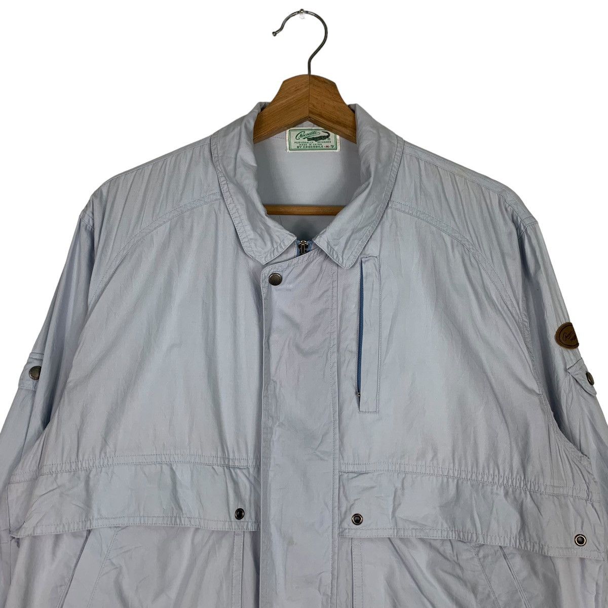 Japanese Brand CROCODILE Casual Jacket #0850-C38 Size US M / EU 48-50 / 2 - 2 Thumbnail