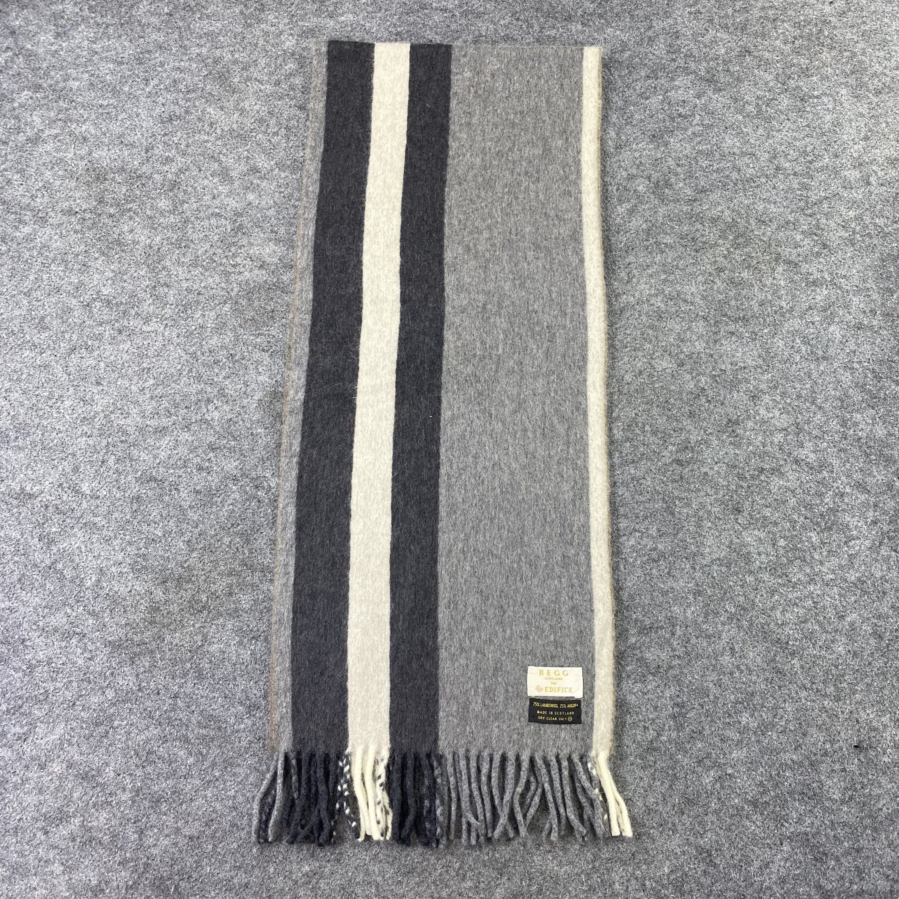 Begg x Co × Vintage Begg For Edifice Scarf / Muffler / Neckwear - K083 Size ONE SIZE - 2 Thumbnail