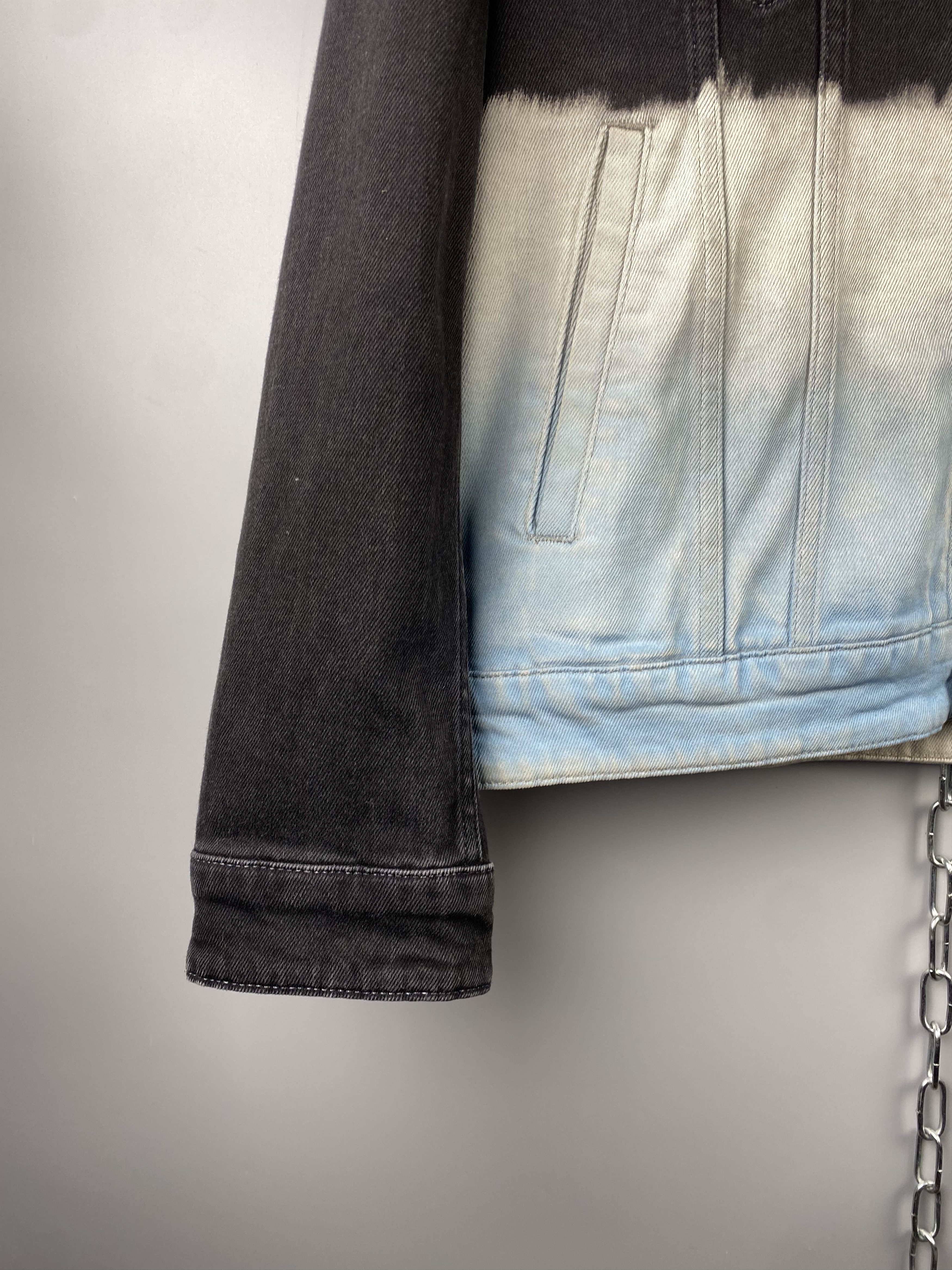 Zadig & Voltaire Zadig Voltaire Denim Washed Trucker Jacket Size US L / EU 52-54 / 3 - 7 Thumbnail