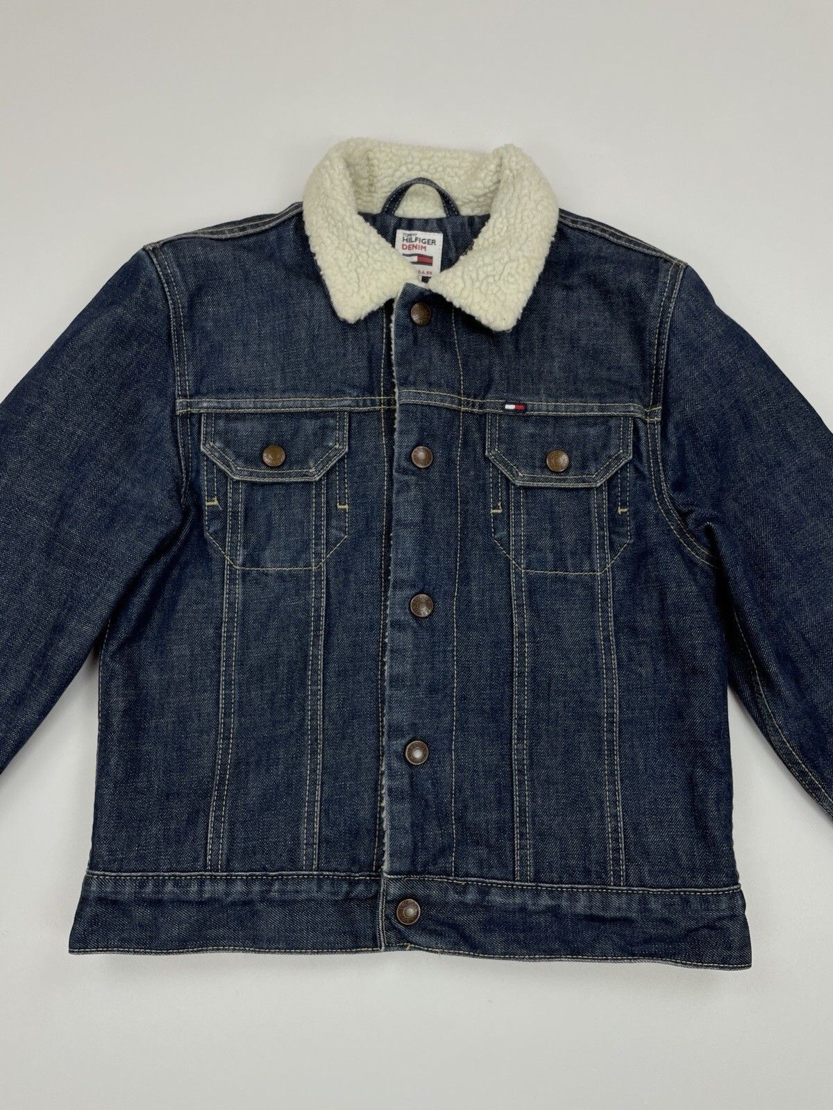 Tommy Hilfiger Tommy Hilfiger women denim sherpa jacket y2k Size M / US 6-8 / IT 42-44 - 6 Thumbnail