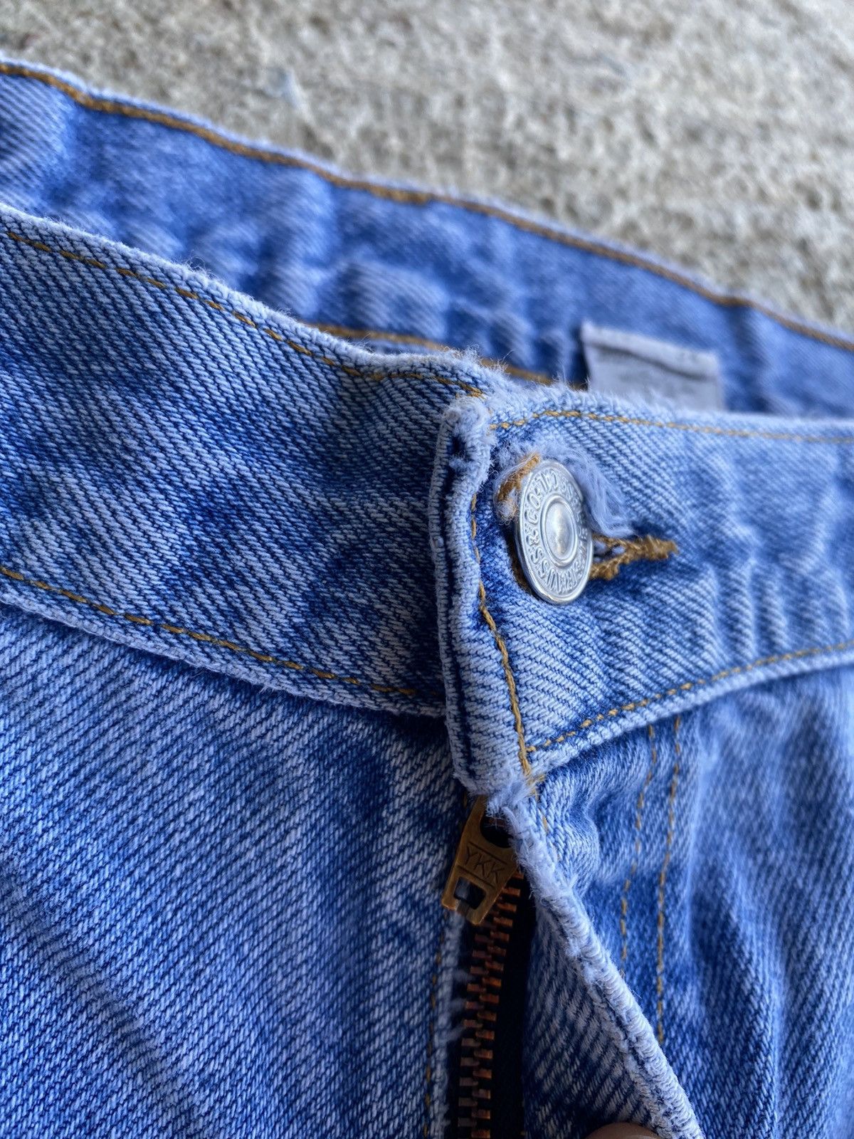 Levi's × Vintage Vintage 1990s Loose Fit Tapered Levi’s 560 Jeans Size US 36 / EU 52 - 11 Thumbnail