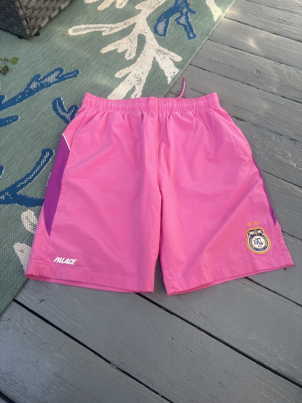 Palace Palace Pen Pals Shorts Rosa Size US 31 - 1 Thumbnail