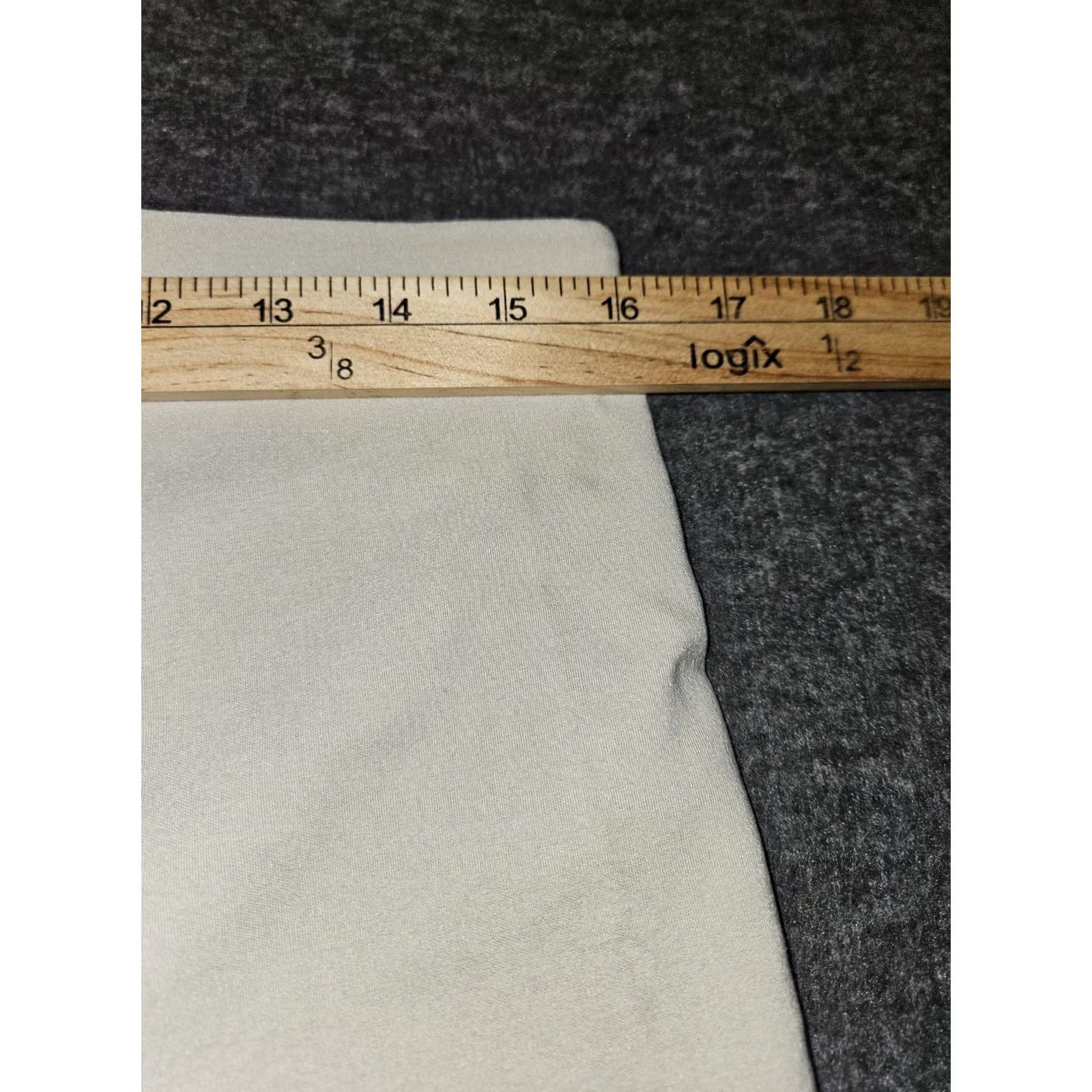 Vintage Motherhood Pants Women's Medium Tan Straight Leg Pullon Stretch Made in USA Size 32" / US 10 / IT 46 - 3 Thumbnail