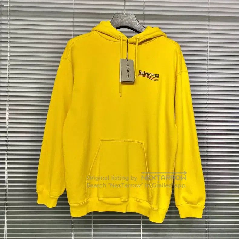 Balenciaga Hooded sweatshirt with Coke embroidery logo ye
