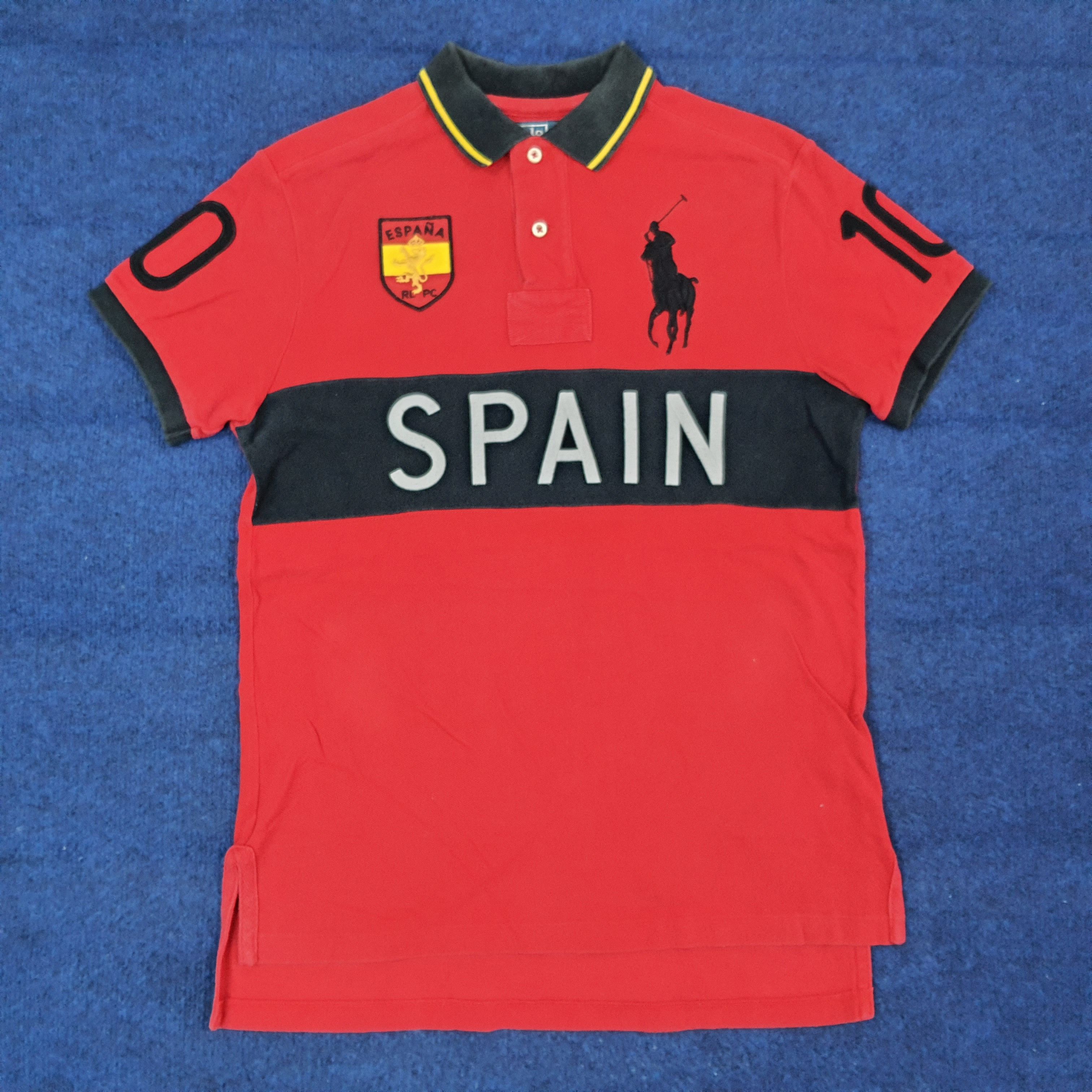 Polo Ralph Lauren Vintage Polo Ralph Lauren Spin 10 Polo Shirt C259N21 Size US M / EU 48-50 / 2 - 1 Thumbnail