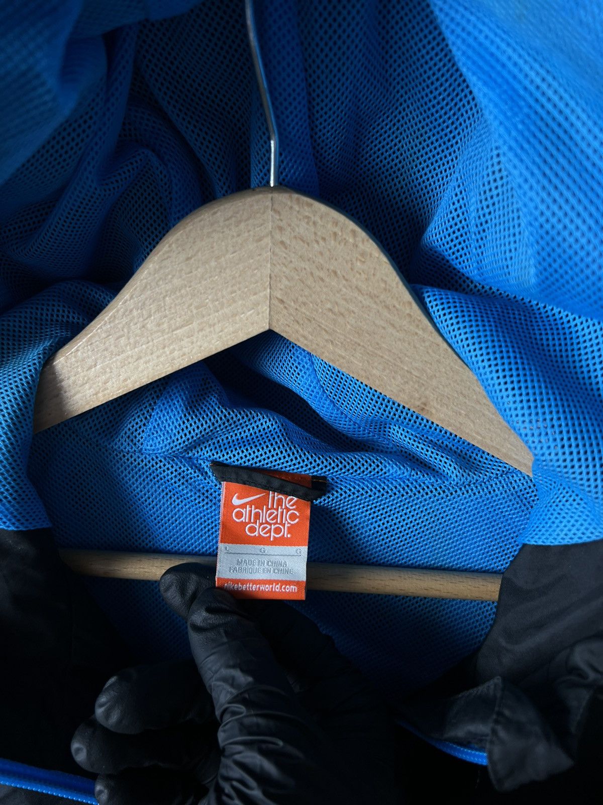 Nike Nike Vintage Jacket Y2K Drill Streetwear L Size Size US L / EU 52-54 / 3 - 13 Thumbnail