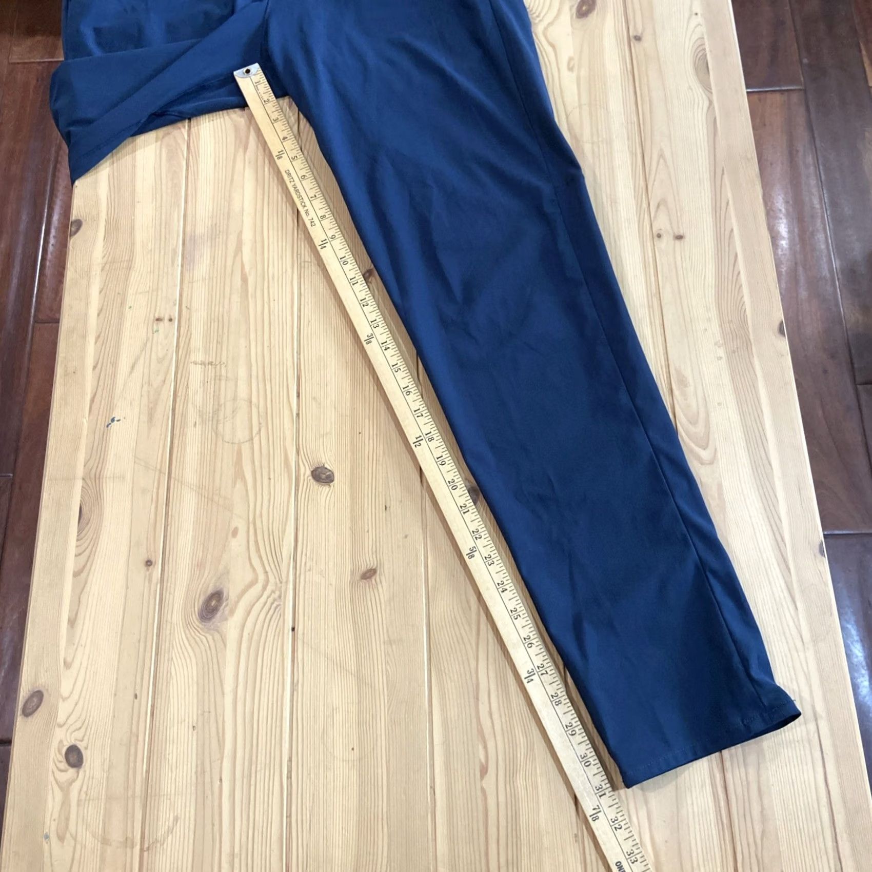Lululemon Lululemon Mens Pants 33 Khaki Navy Blue Z5 Golf Commission Size US 33 - 5 Thumbnail