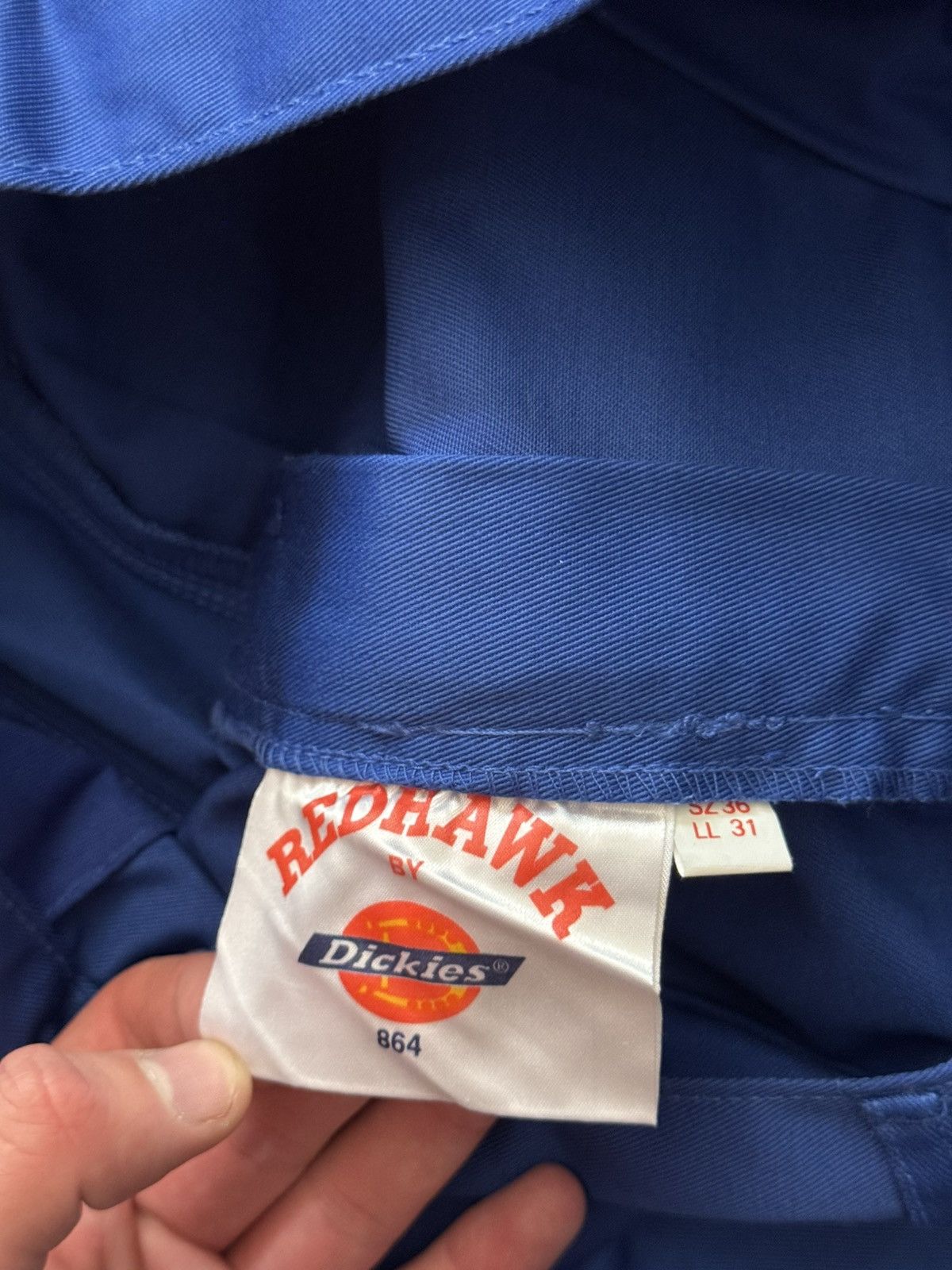 Dickies Vintage Dickies Blue Baggy Work Pants Size US 36 / EU 52 - 5 Thumbnail