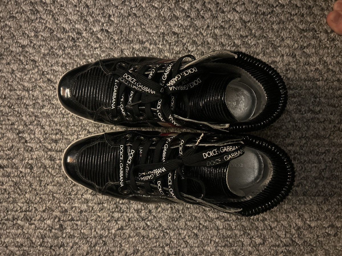 Dolce & Gabbana Dolce&Gabbana High Top Sneakers Early 2000’s patent leather Size US 9 / EU 42 - 9 Thumbnail