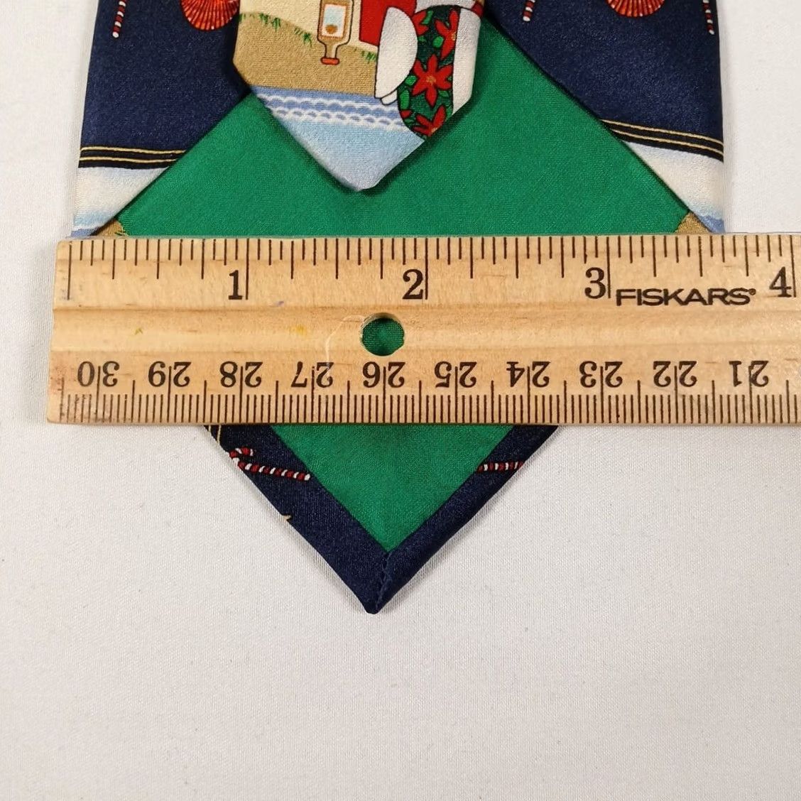 Vintage Kersten Brothers Jolly Ol' Nickties Hand Made 100% Silk Snowman On Beach Tie Mens Classic Size ONE SIZE - 6 Thumbnail