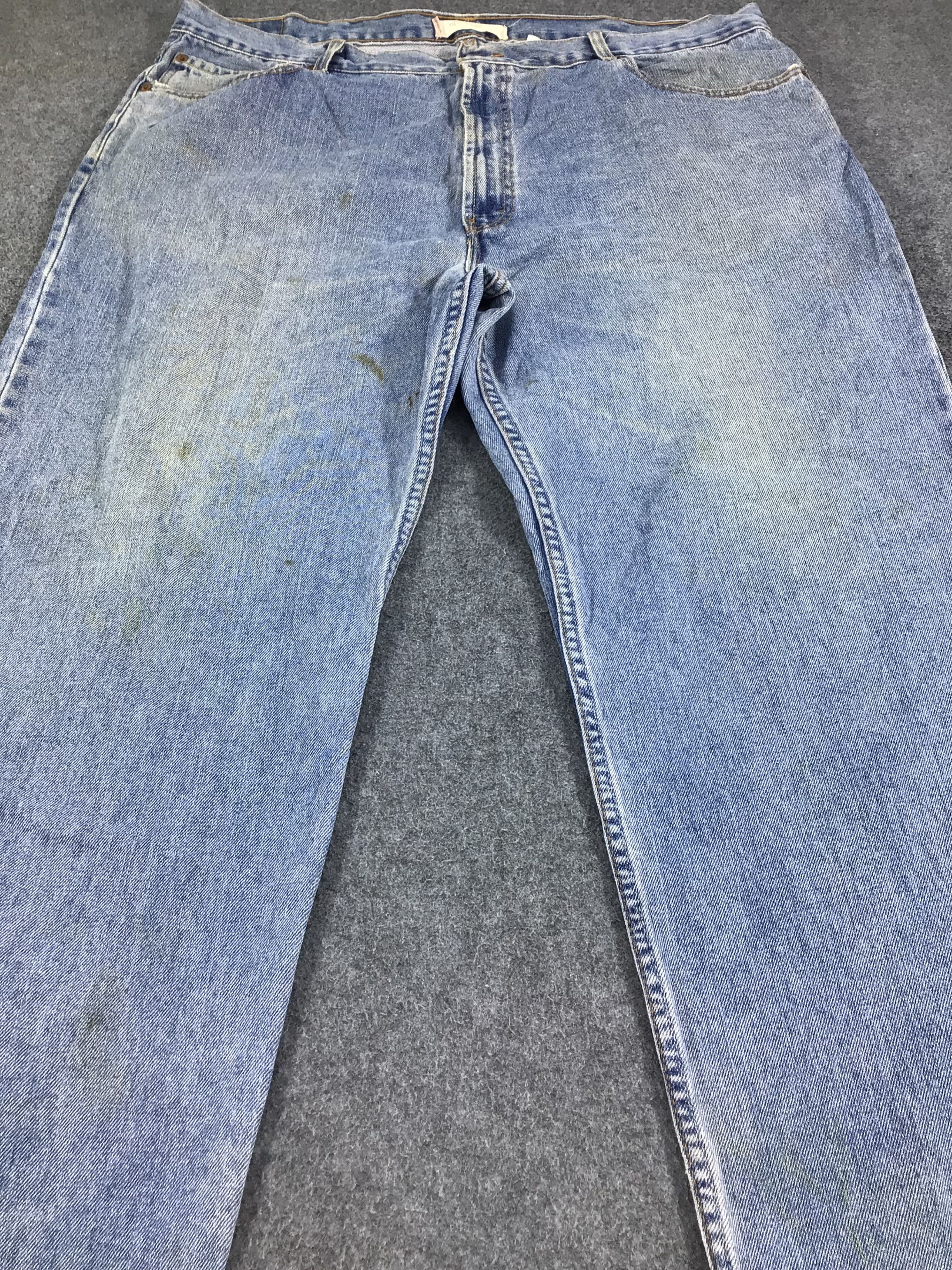 Levi's Vintage Blue Wash Levis Jeans 550-J836 Size US 42 / EU 58 - 3 Thumbnail