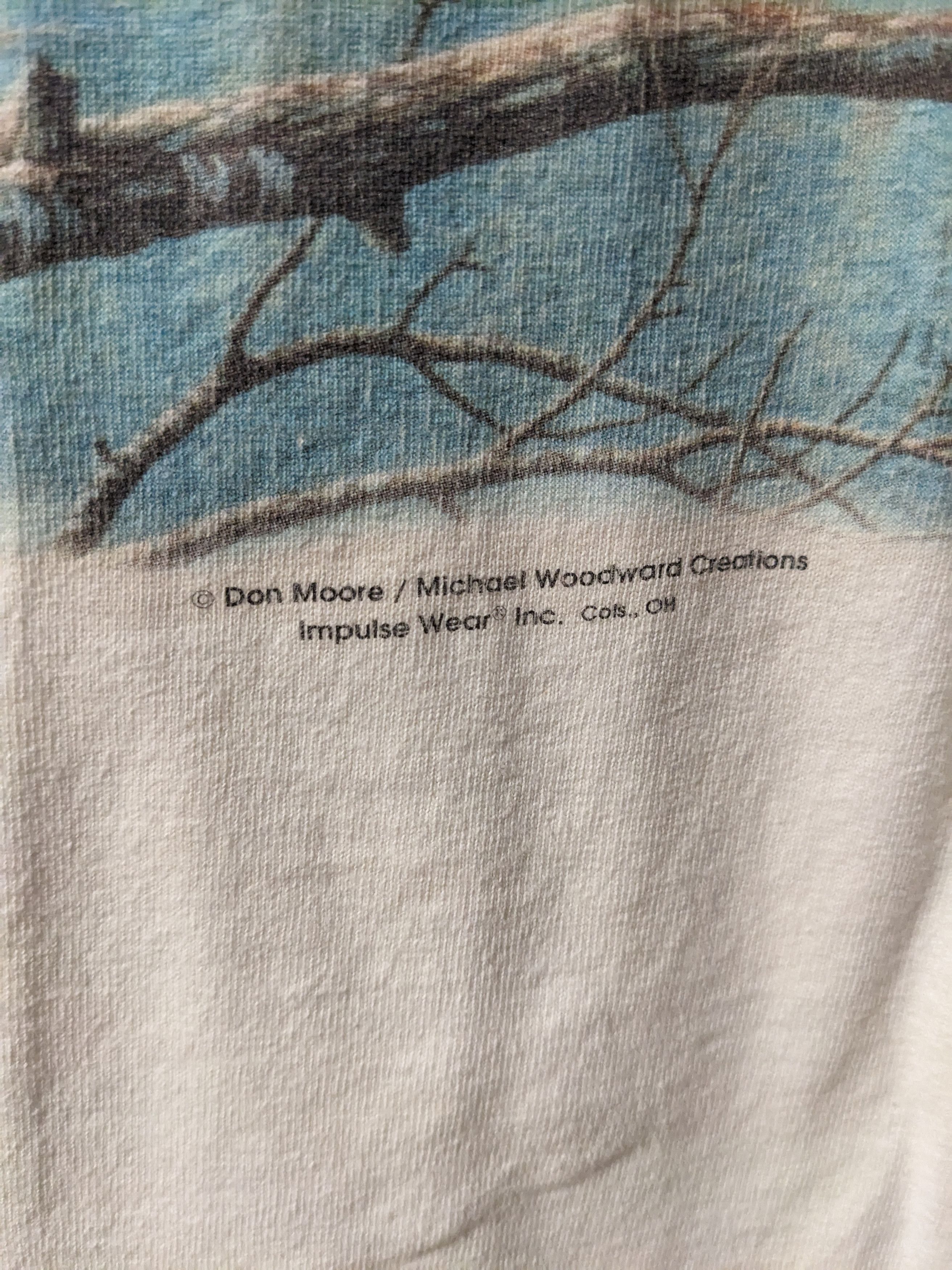Other Vintage Y2K Eagle Animal Nature Soaring Long-Sleeve T-Shirt Size US M / EU 48-50 / 2 - 4 Thumbnail