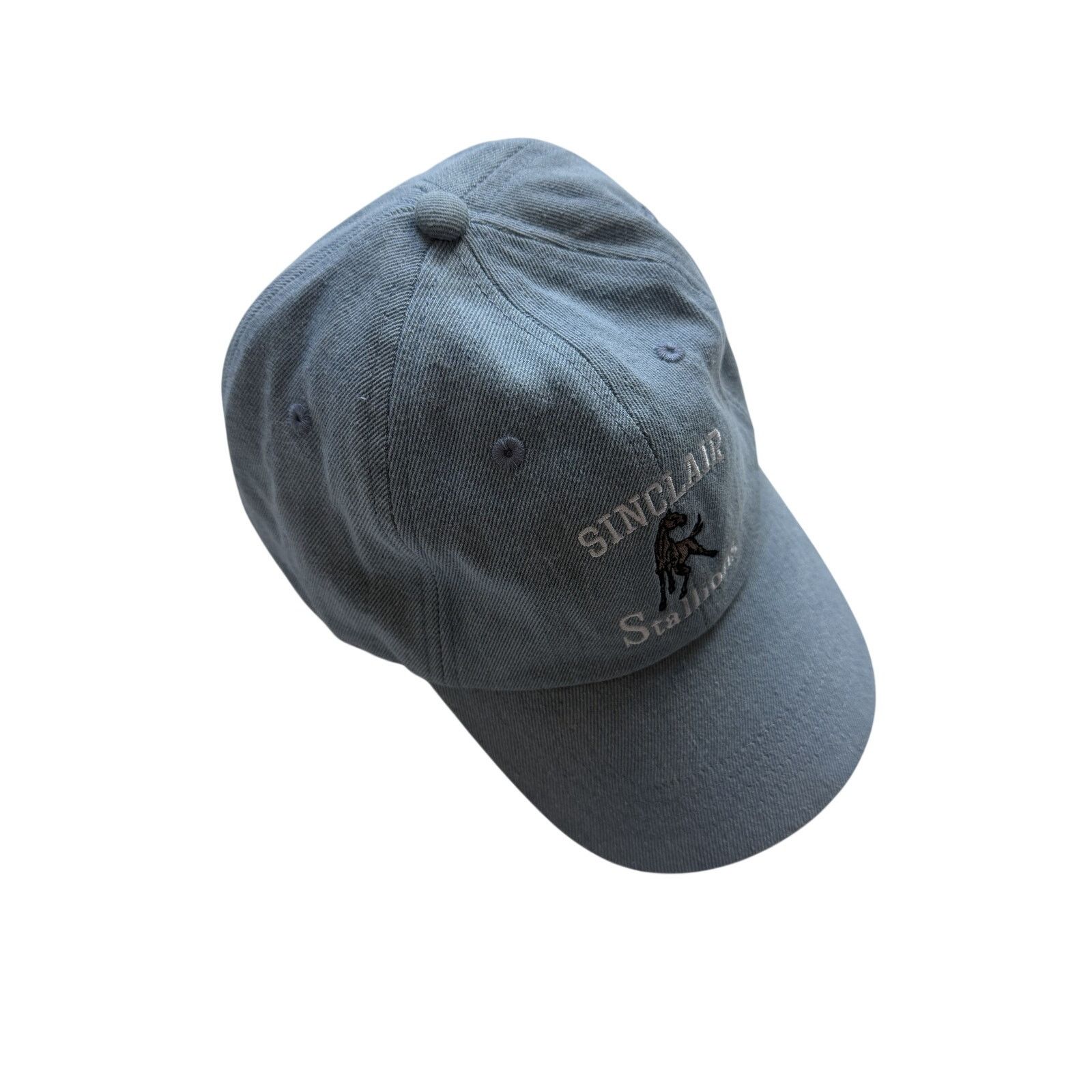 Sinclair Global Sinclair Global Stallions Embroidered Denim Dad Hat Blue Size ONE SIZE - 2 Thumbnail
