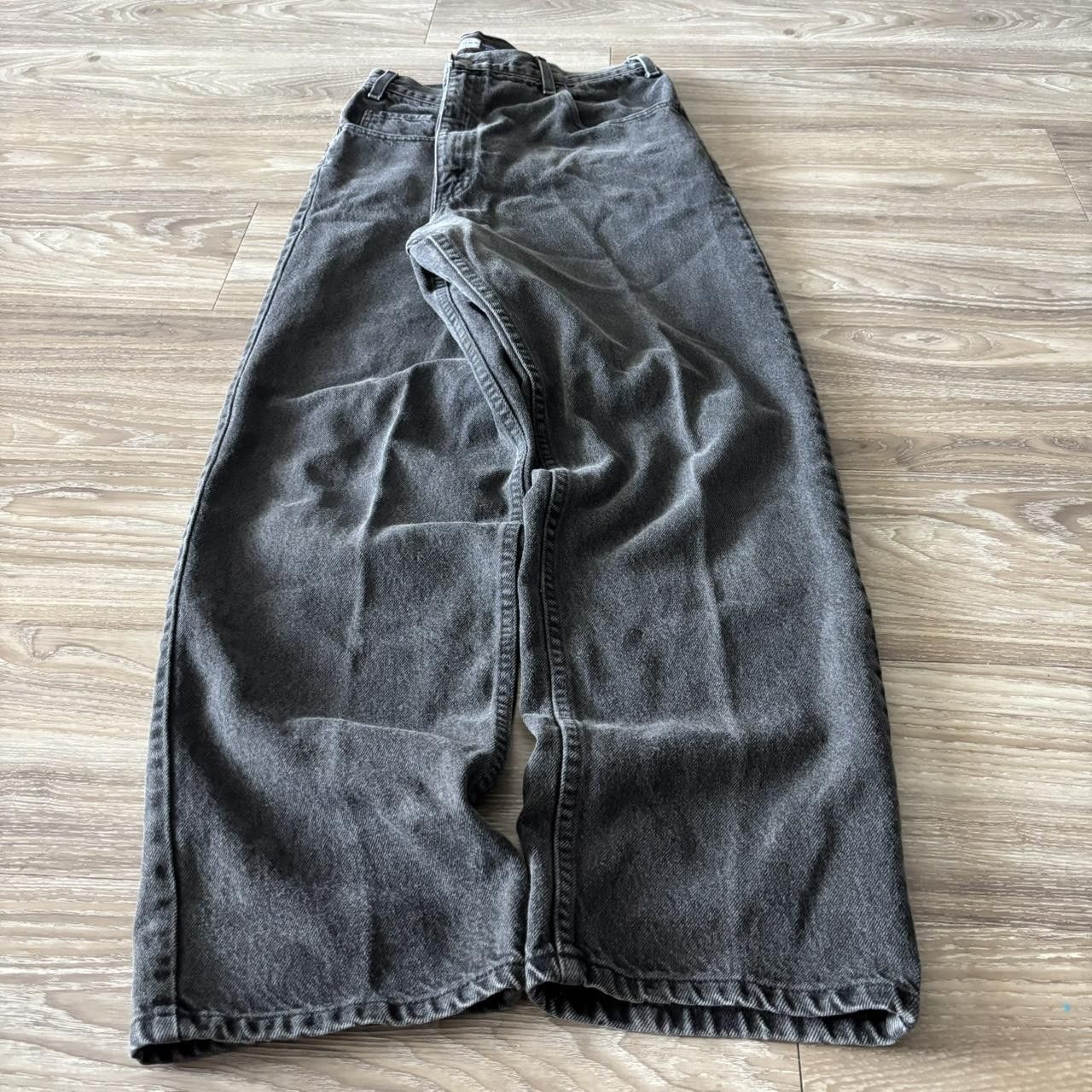 Japanese Brand Crazy Vintage Y2K/2000s Black Grunge Skater Essential Denim Jeans! 36x31 Size US 36 / EU 52 - 3 Thumbnail