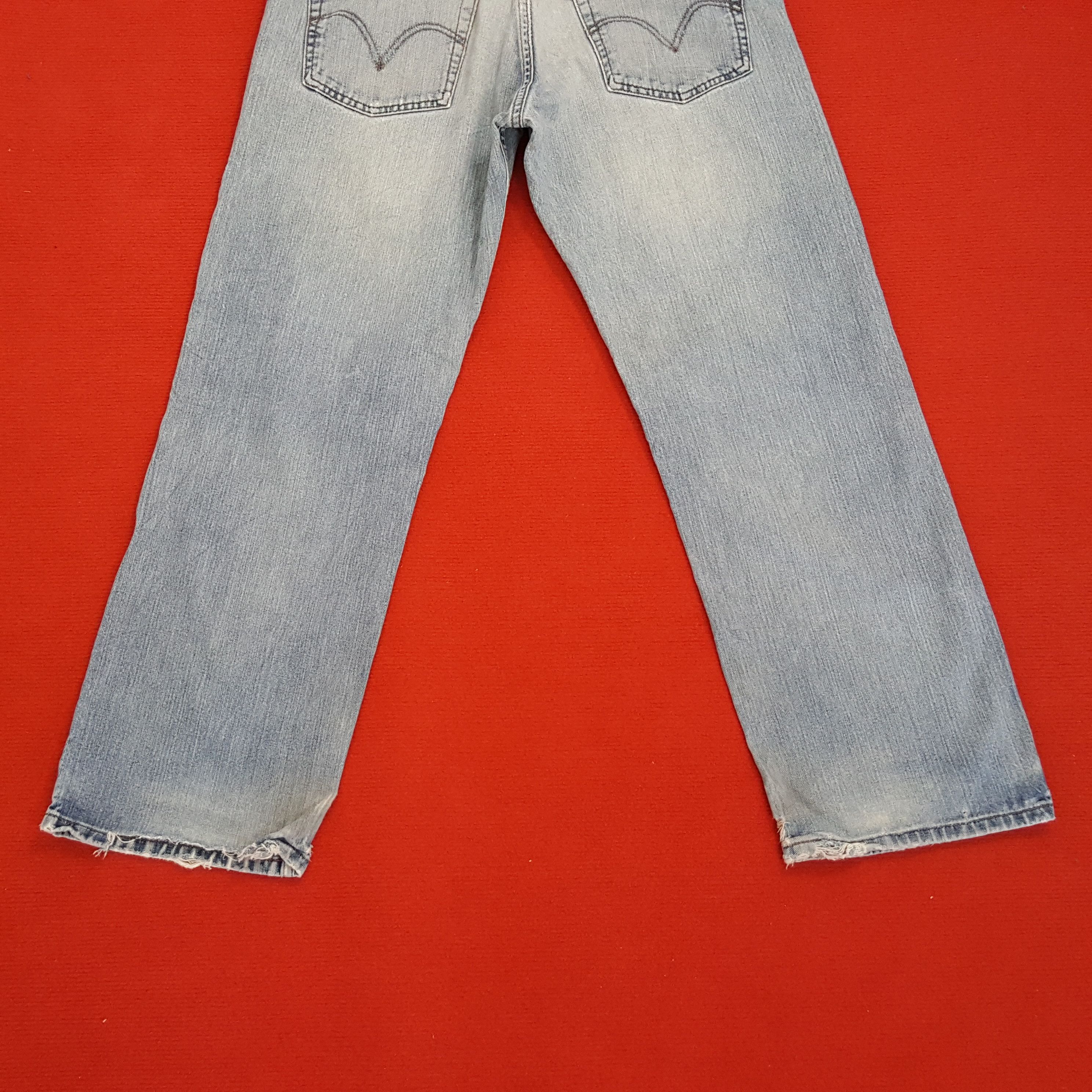 Levi's × Vintage Levis Streetwear Style Distressed Jeans Size US 34 / EU 50 - 3 Thumbnail