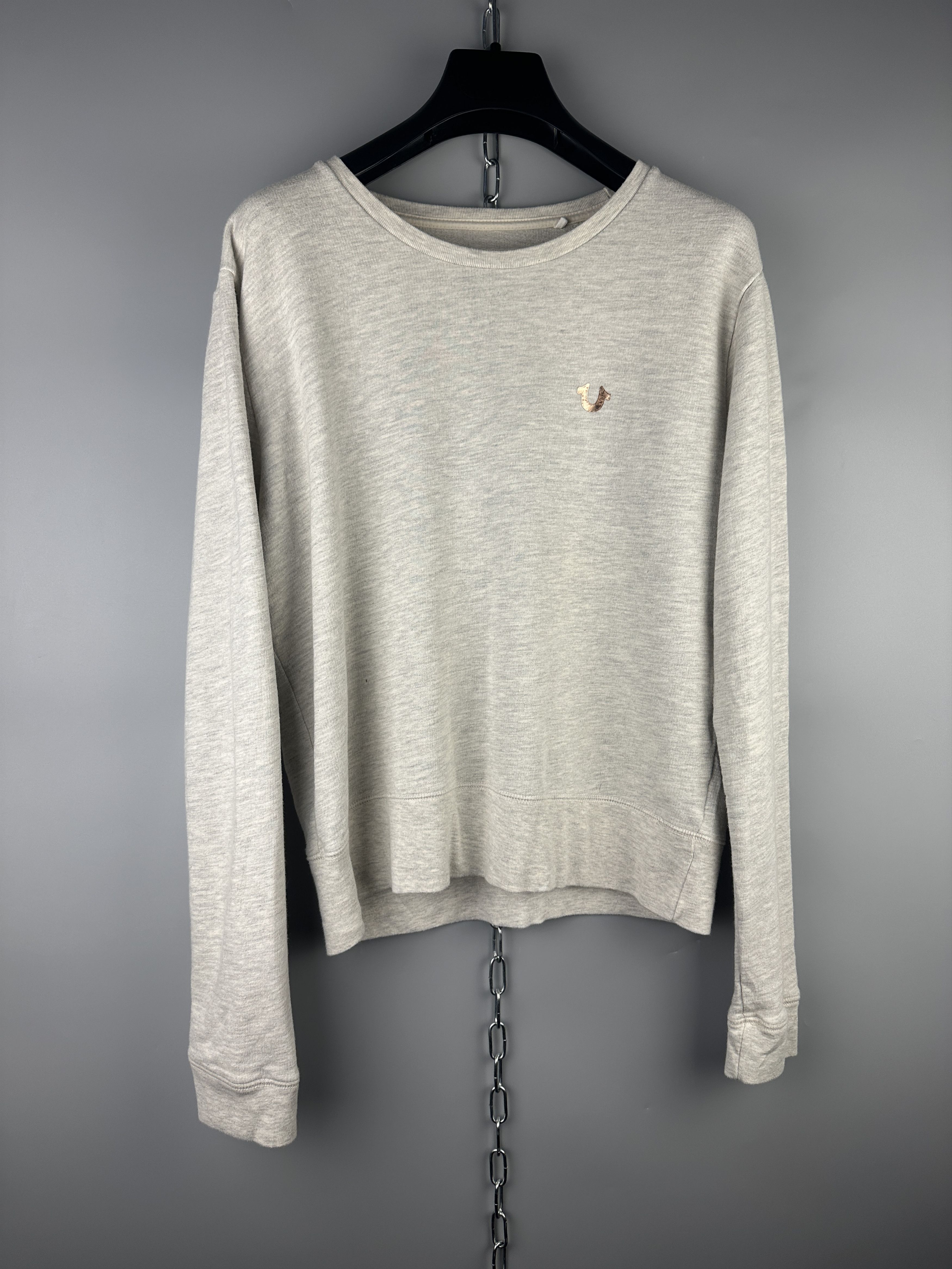 Designer × True Religion True Religion Womens Basic Big Logo Sweatshirt Size S / US 4 / IT 40 - 3 Thumbnail