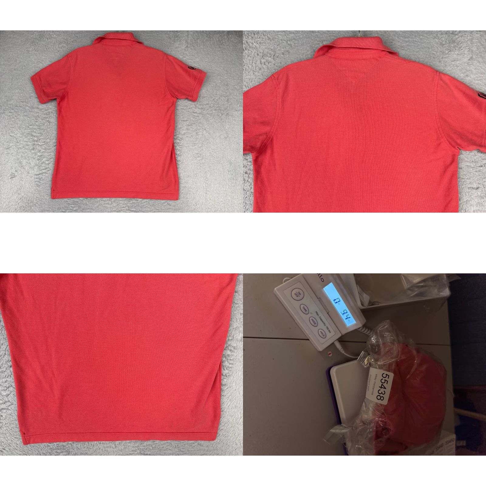 Tommy Hilfiger Tommy Hilfiger Polo Shirt Men Medium Pink 100% Cotton Short Sleeve Polo Shirt Mens Pink 100% Cotton Classic Size US M / EU 48-50 / 2 - 9 Thumbnail