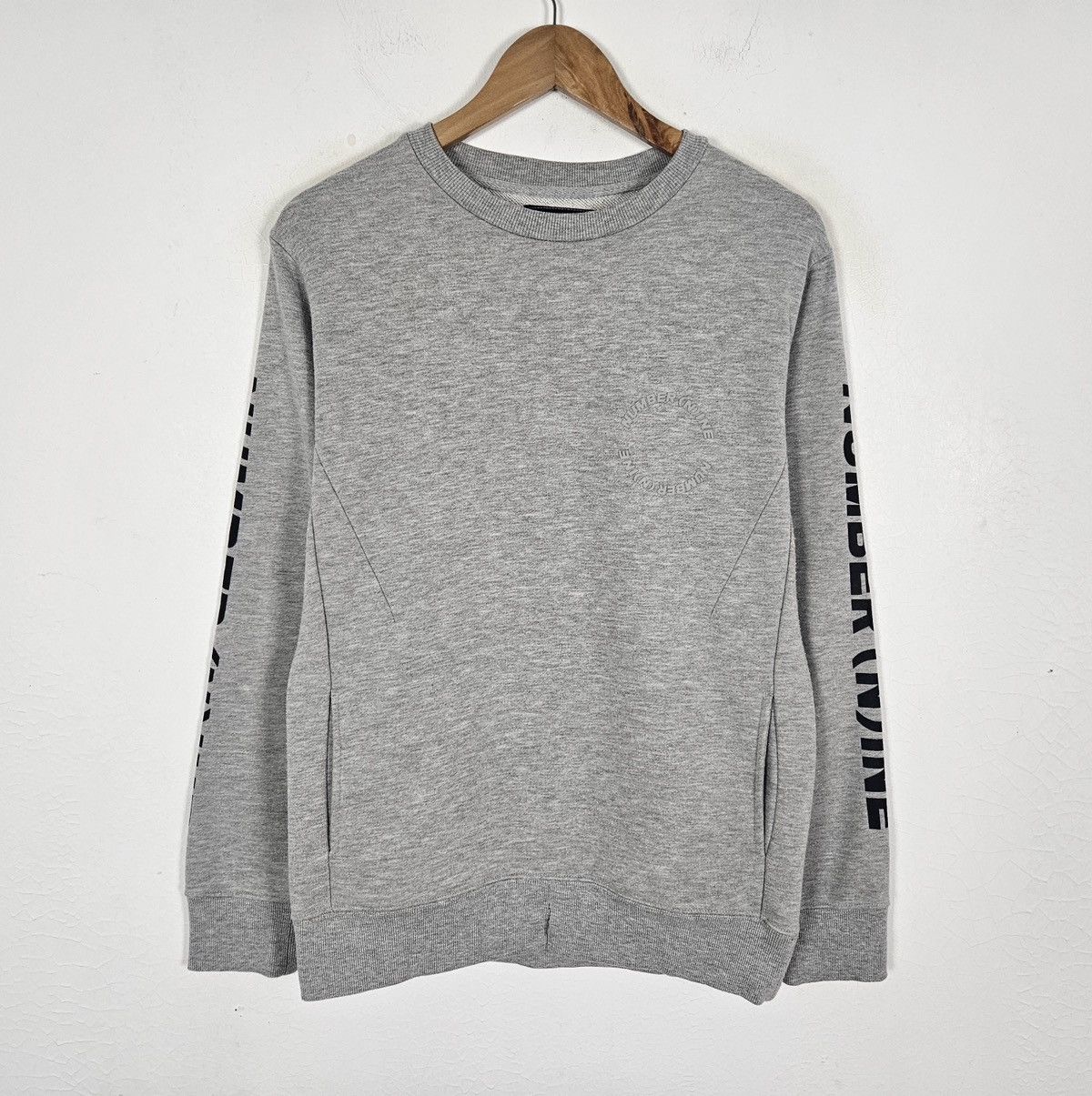 NANO universe Number Nine denim x Nano universe sweatshirt Size US L / EU 52-54 / 3 - 3 Thumbnail