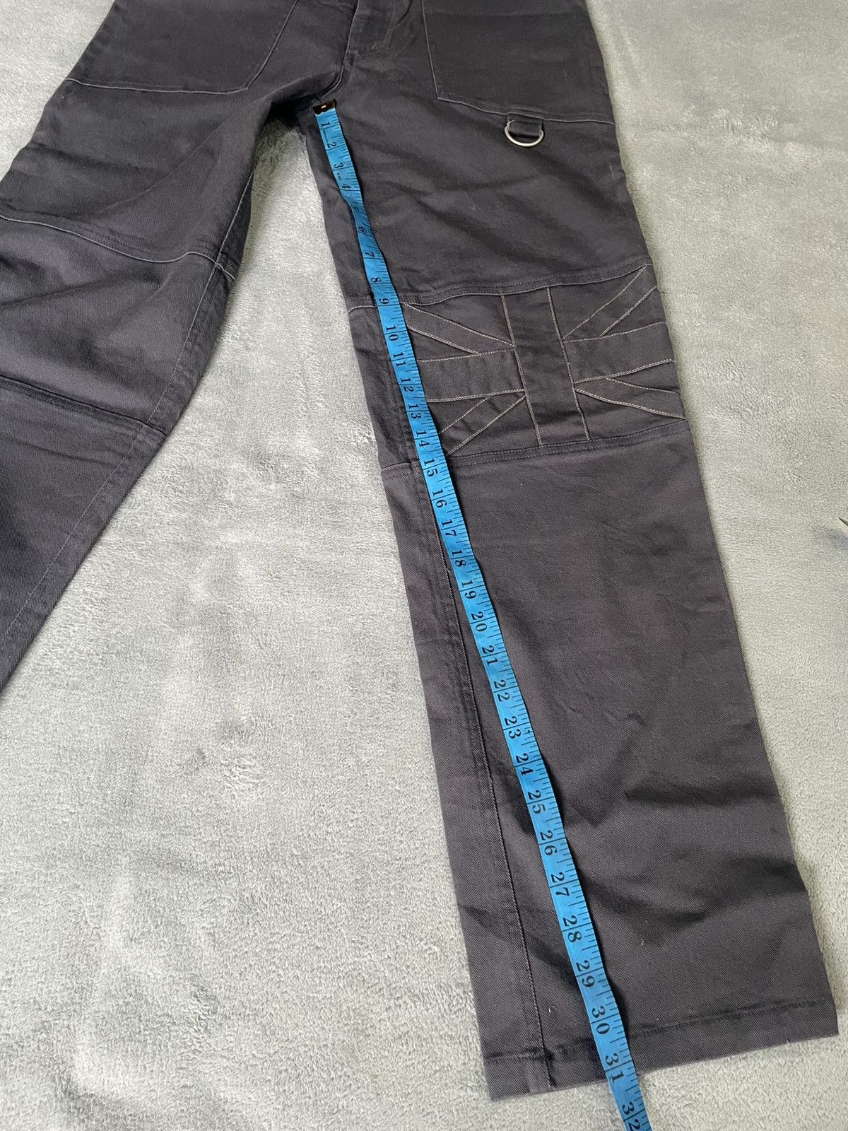 Japanese Brand SLASH NUMBER PUNK BONDAGE STYLE PANT Size US 28 / EU 44 - 8 Thumbnail