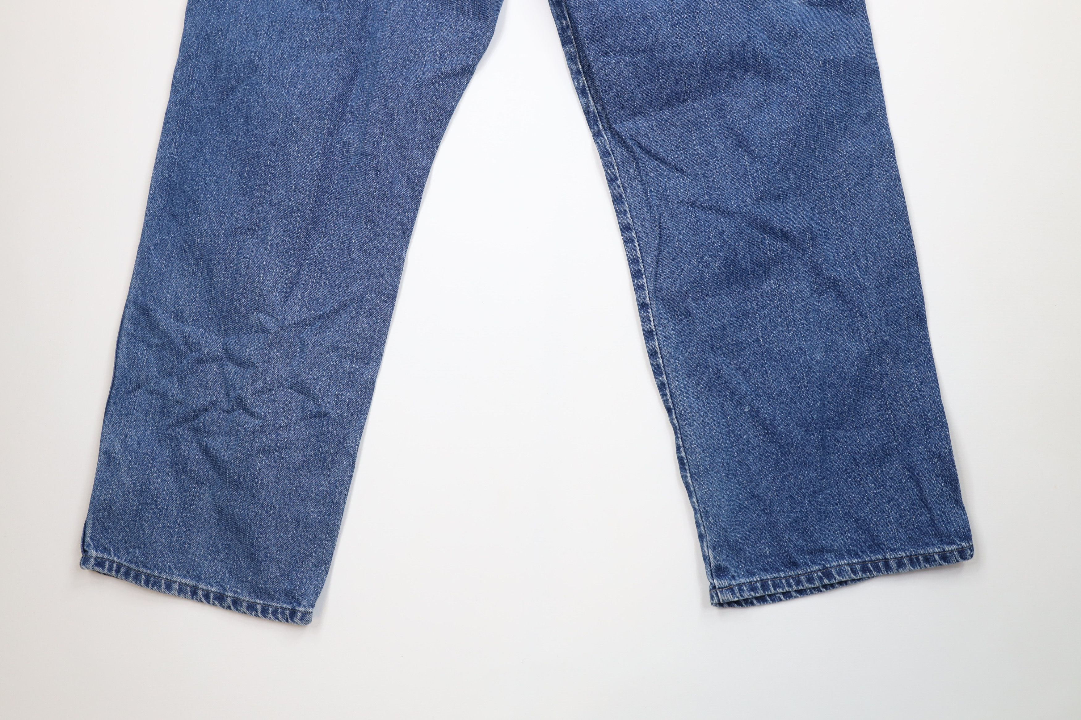Dickies Vintage Y2K Dickies Spell Out Wide Leg Dungaree Denim Jeans Size US 44 / EU 60 - 10 Thumbnail