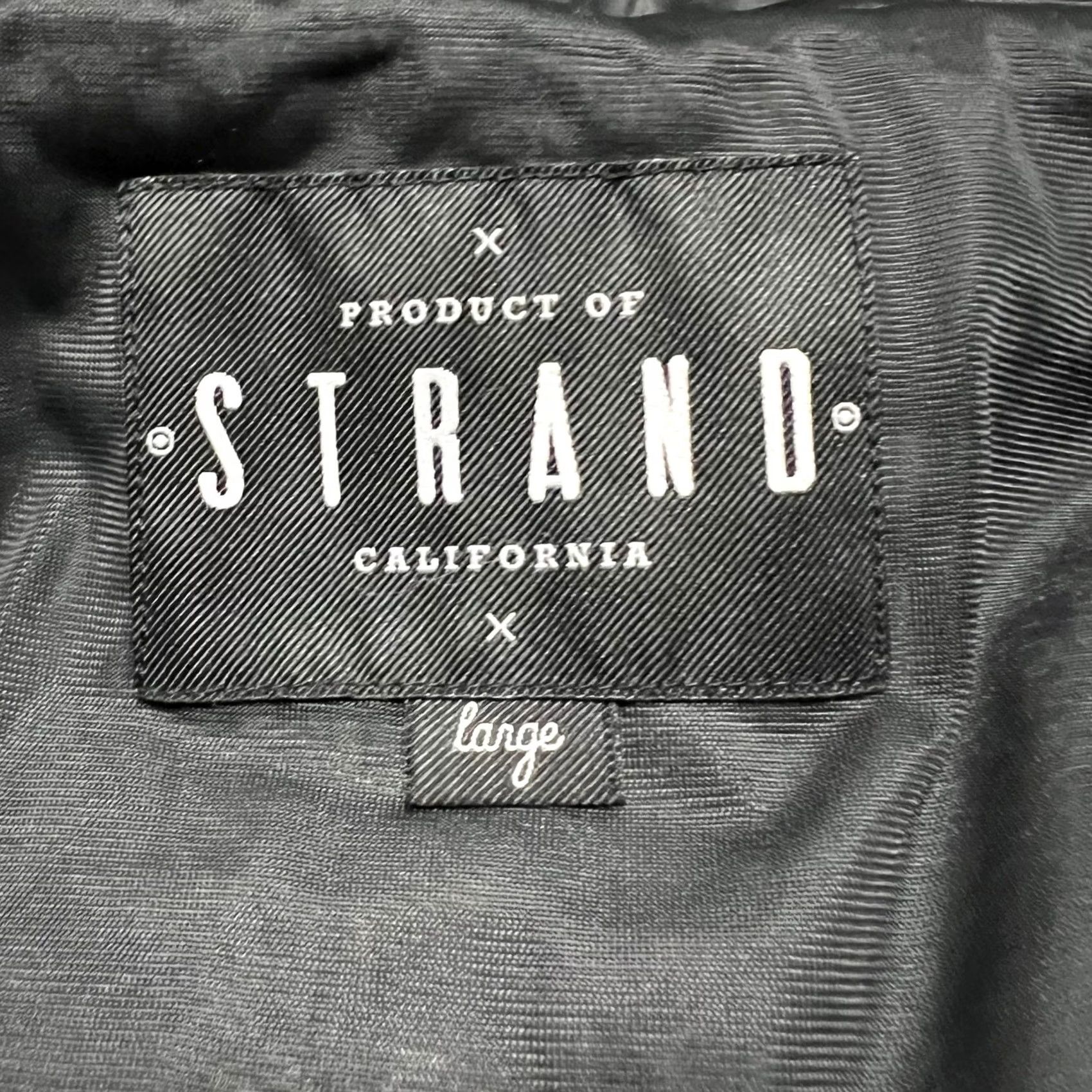 Vintage Strand California Hooded Windbreaker Jacket Gray Silver Mens Large Size US L / EU 52-54 / 3 - 5 Thumbnail