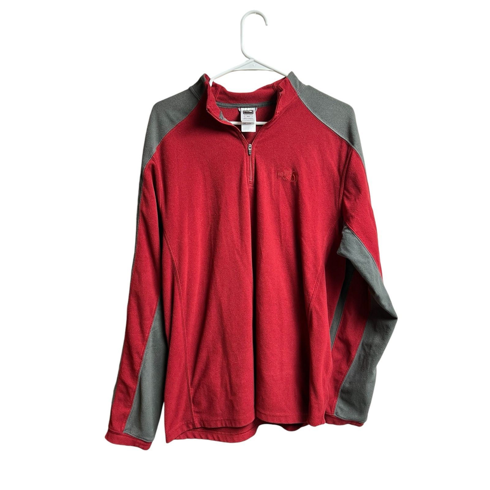 The North Face The North Face Men's Gray TKA 100 1/4 Zip Fleece Lightweight Size US M / EU 48-50 / 2 - 1 Thumbnail