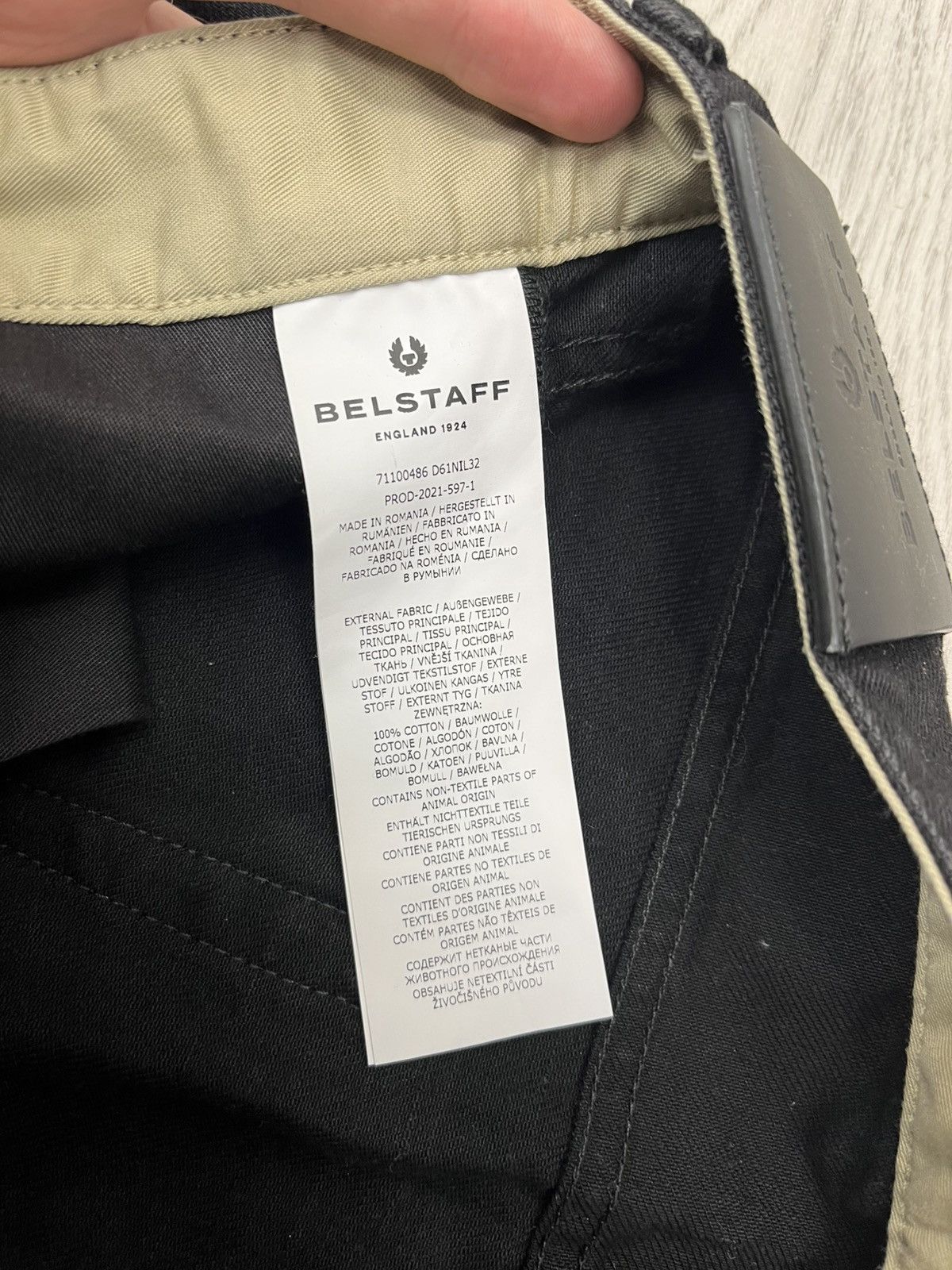 Belstaff Belstaff Gold Black Denim Jeans Size US 36 / EU 52 - 6 Thumbnail