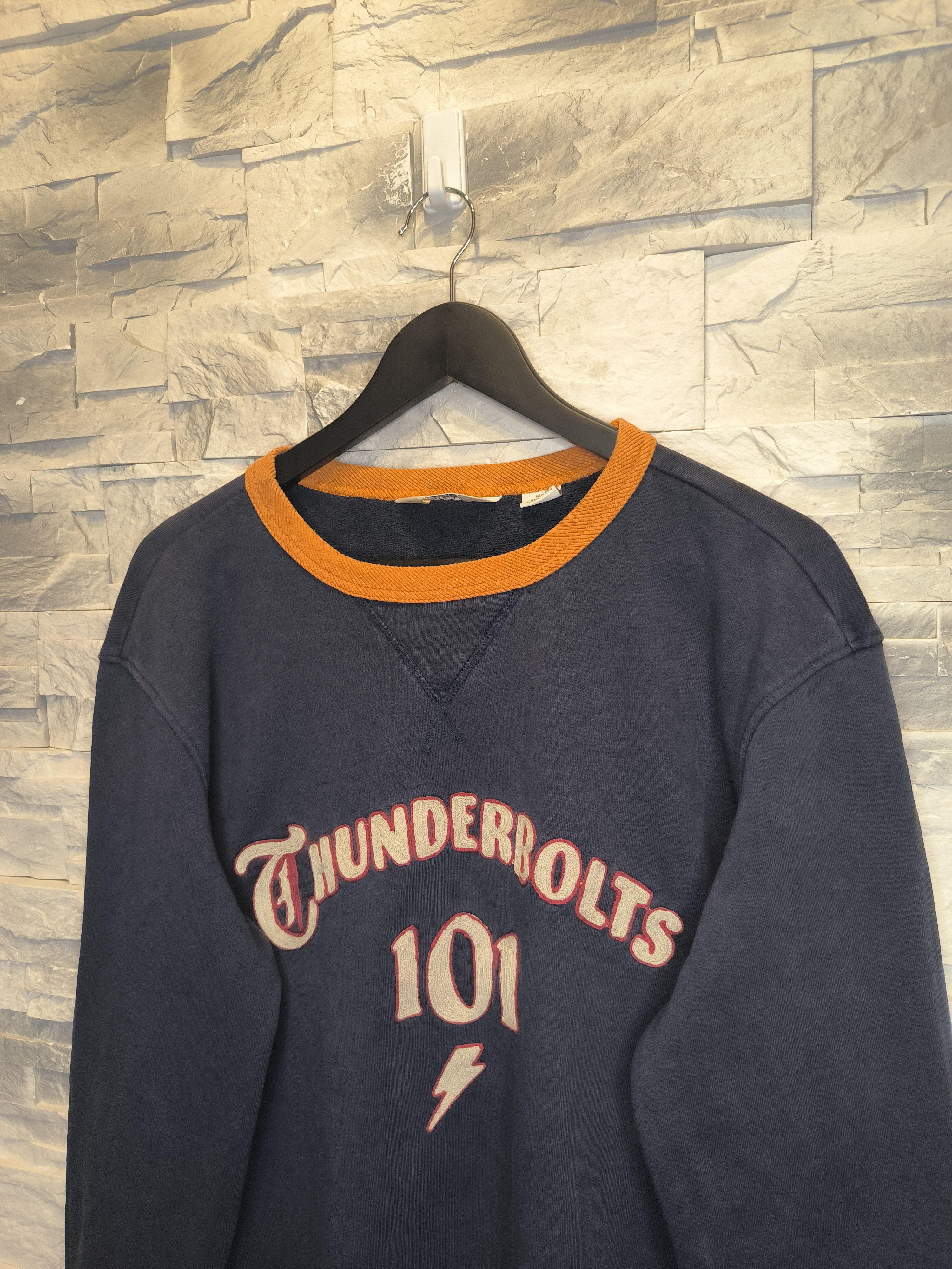Lee Vintage Lee Sweatshirt Thunderbolts 101 Crewneck Size US M / EU 48-50 / 2 - 2 Thumbnail