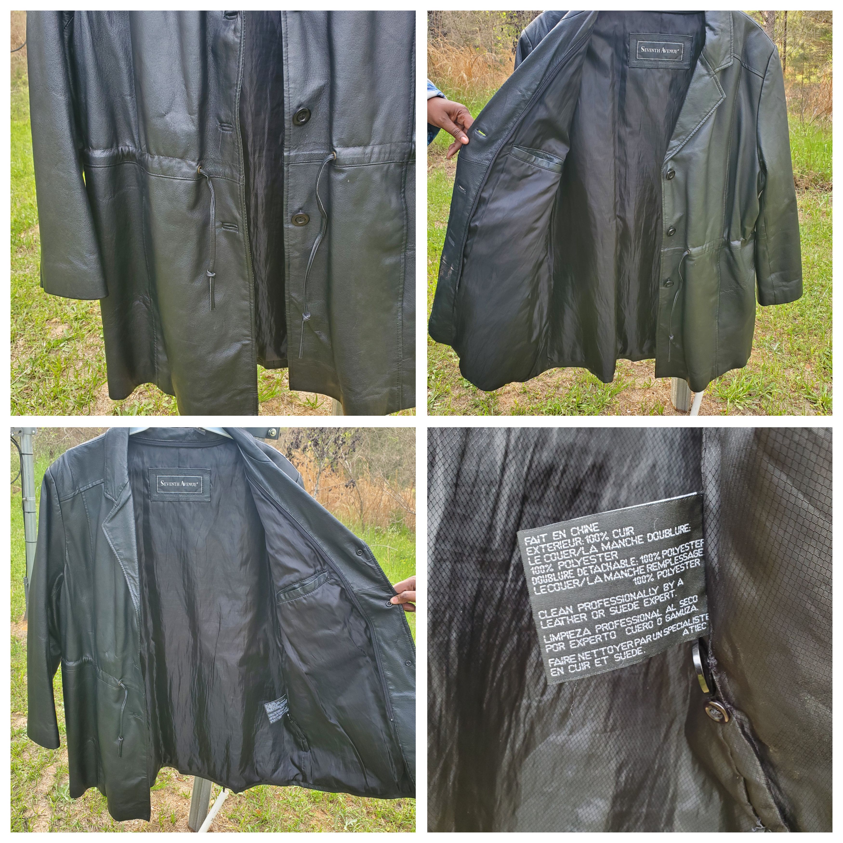 St. Johns Bay Vintage Lot of 3 Men's Genuine Leather Jackets Premium Brand Size US XXL / EU 58 / 5 - 6 Thumbnail