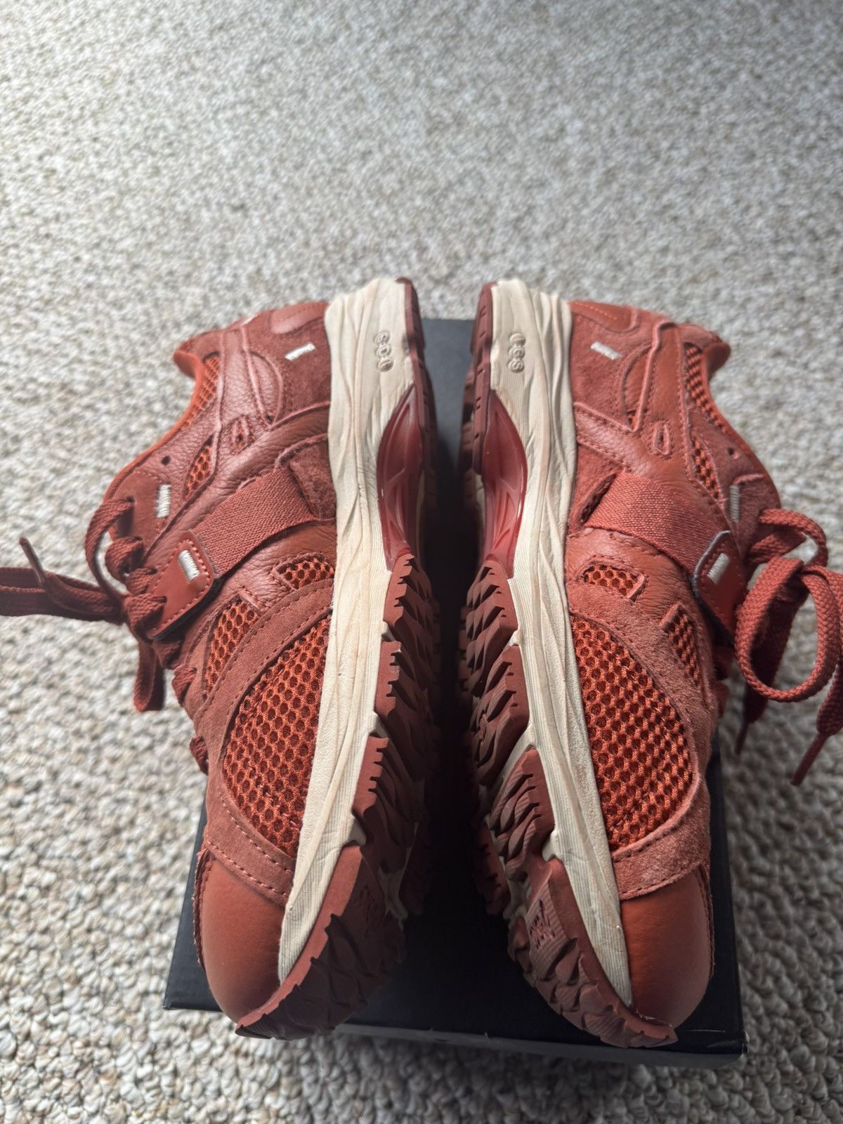 Asics × DENIM TEARS ASICS Gel-MC Plus Denim Tears Red Clay Brick Size 7 Men’s Size US 7 / EU 40 - 3 Thumbnail