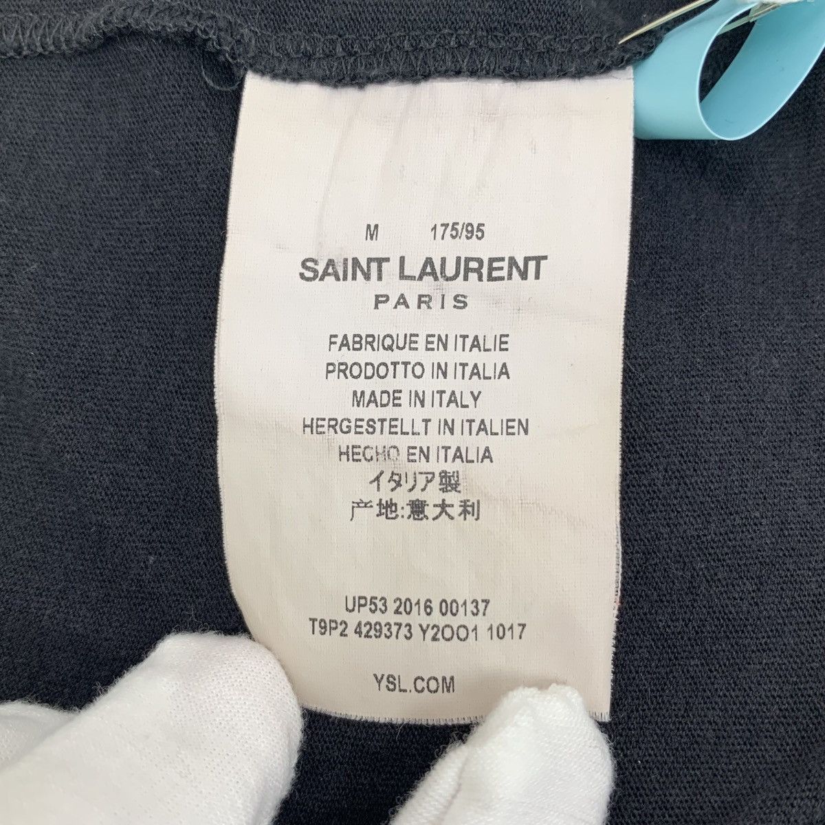 Yves Saint Laurent Yves Saint Laurent Tiger Head Short Sleeve T-Shirt K26WX Size M / US 6-8 / IT 42-44 - 6 Thumbnail