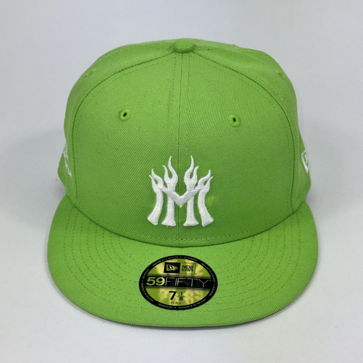 New Era LIME MANNAHATTA EMBROIDERED CAP 7 1/8 Size ONE SIZE - 1 Thumbnail