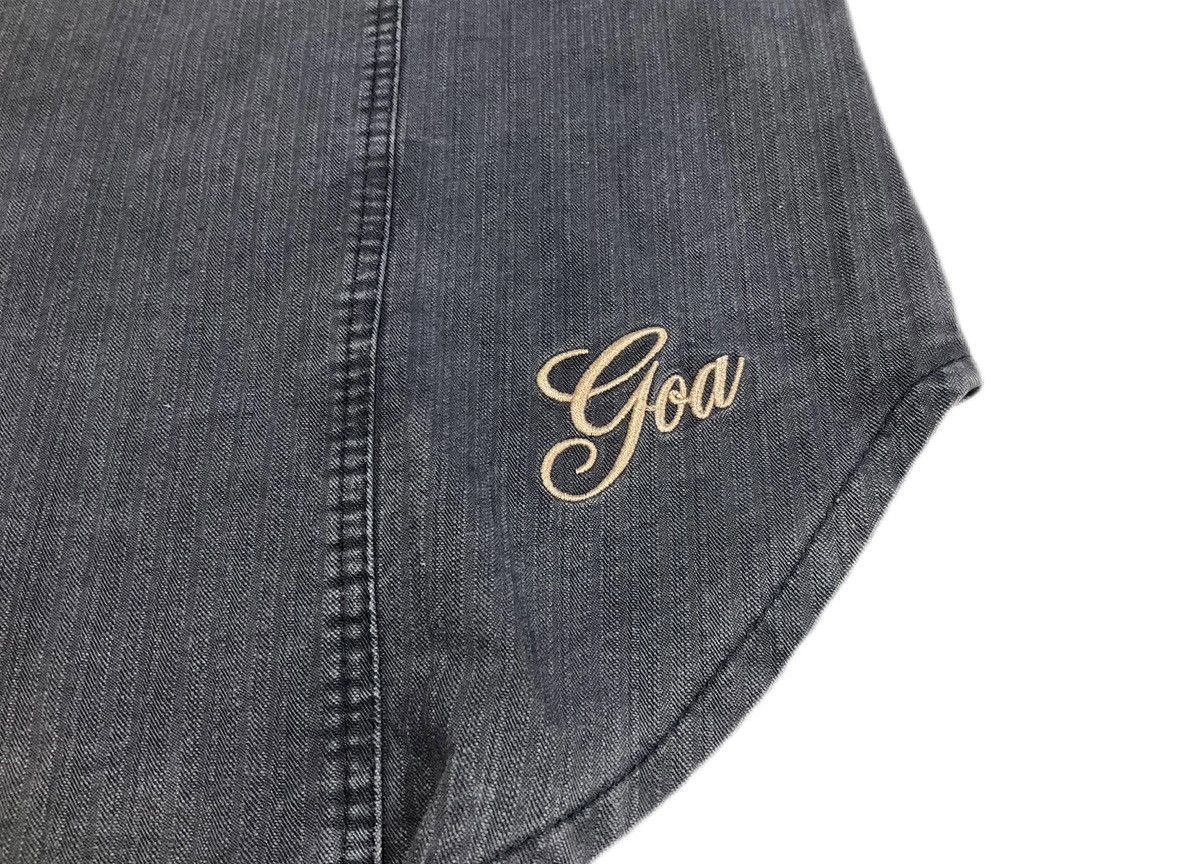 Hysteric Glamour × If Six Was Nine × Japanese Brand 🔥Sick Y2K Goa Eyelet Shirt Size US S / EU 44-46 / 1 - 4 Thumbnail