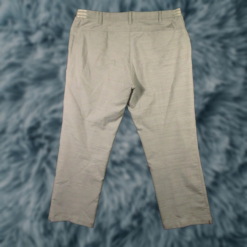 Adidas Adidas Golf Pants Mens 40x30 Gray Chino Regular Straight SlasP Pocket Moisture Wicking Quick Dry Stretch Size US 40 / EU 56 - 1 Thumbnail